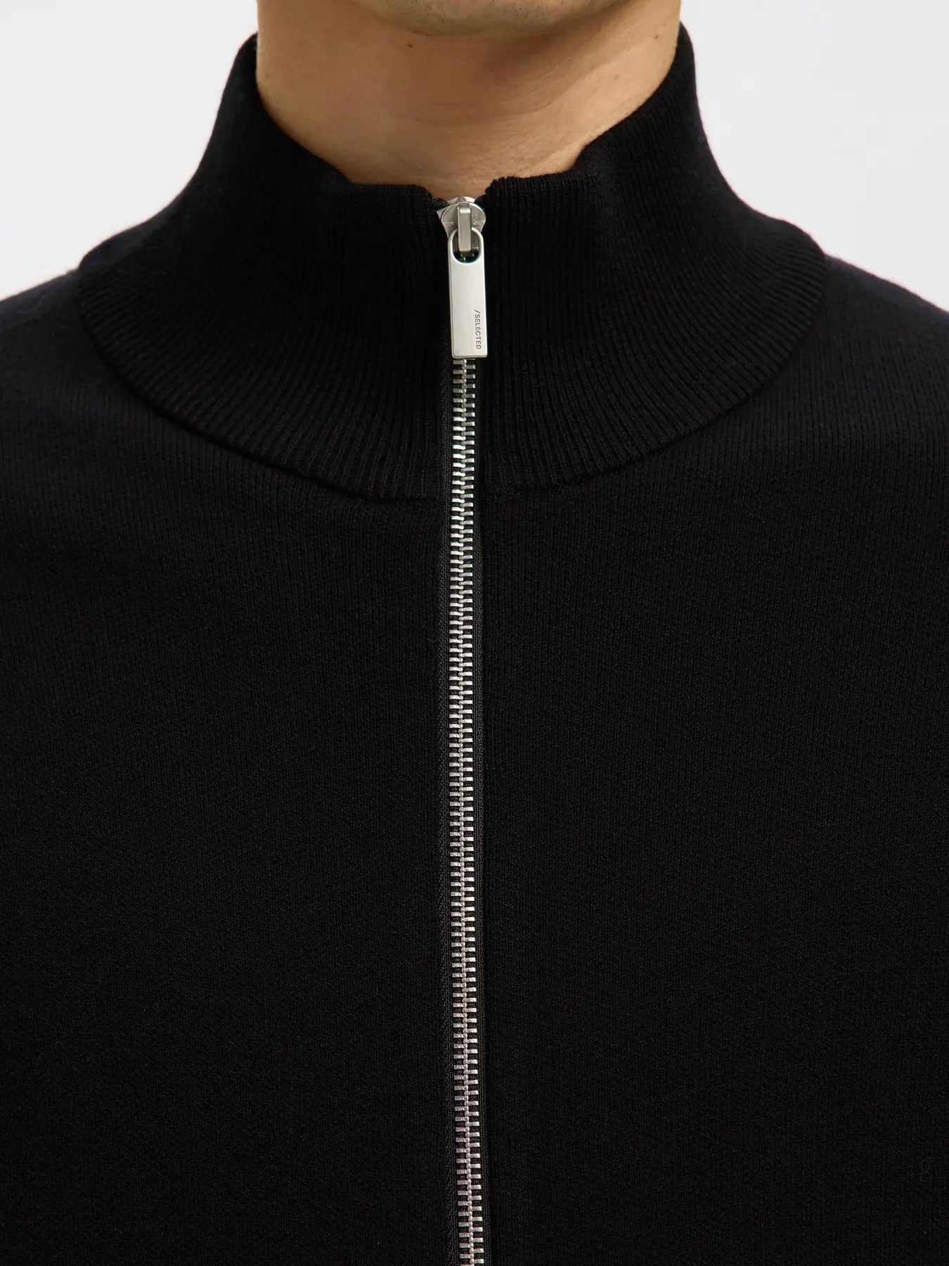 SLHTELLER FN RELAXED ZIP CARDIGAN