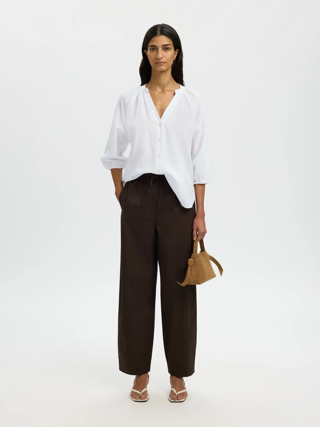 SLWCLEO-ALBERTA LINEN BLEND SHIRT