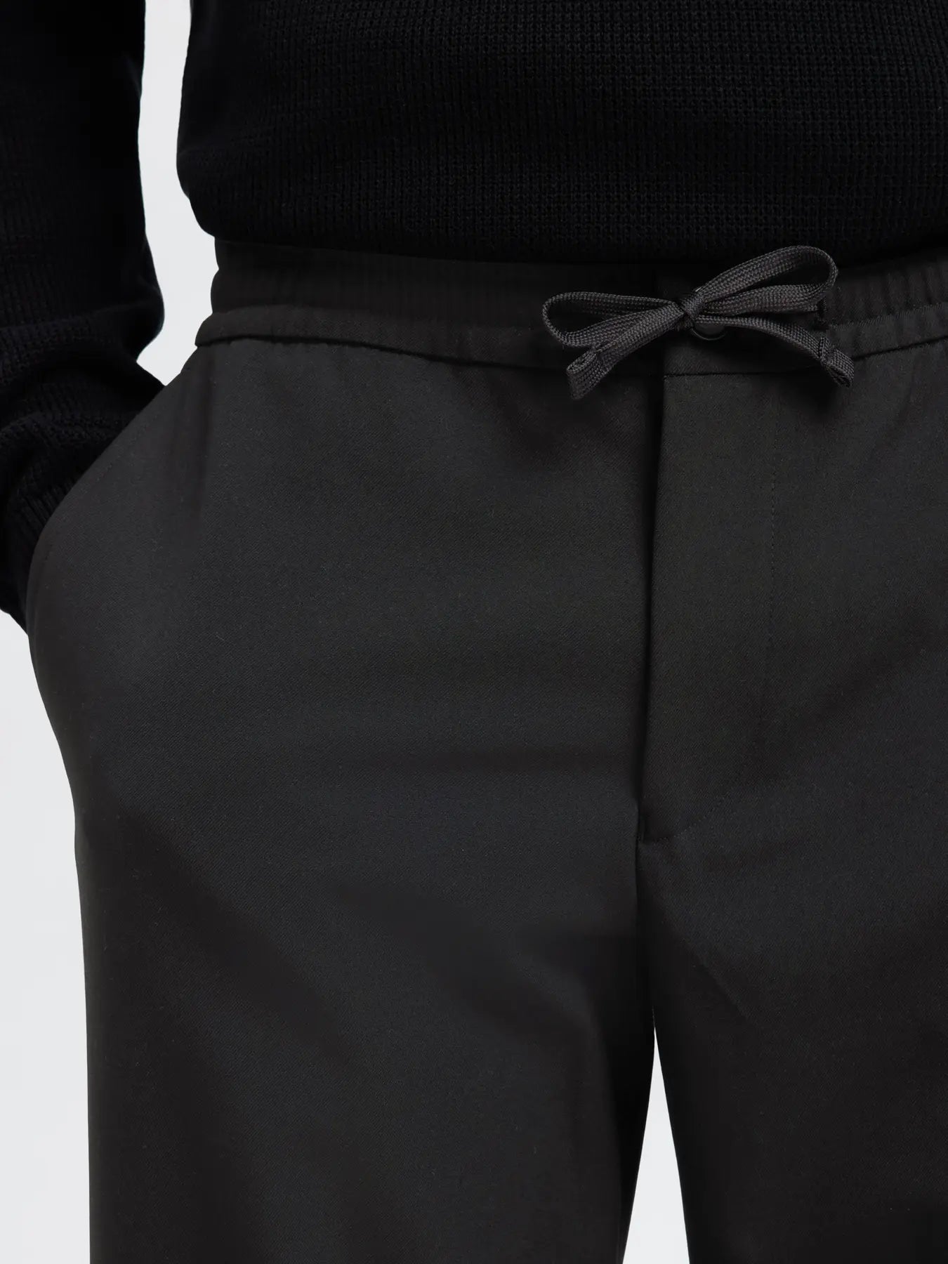 SLM196-STRAIGHT ROBERT STRING PANT