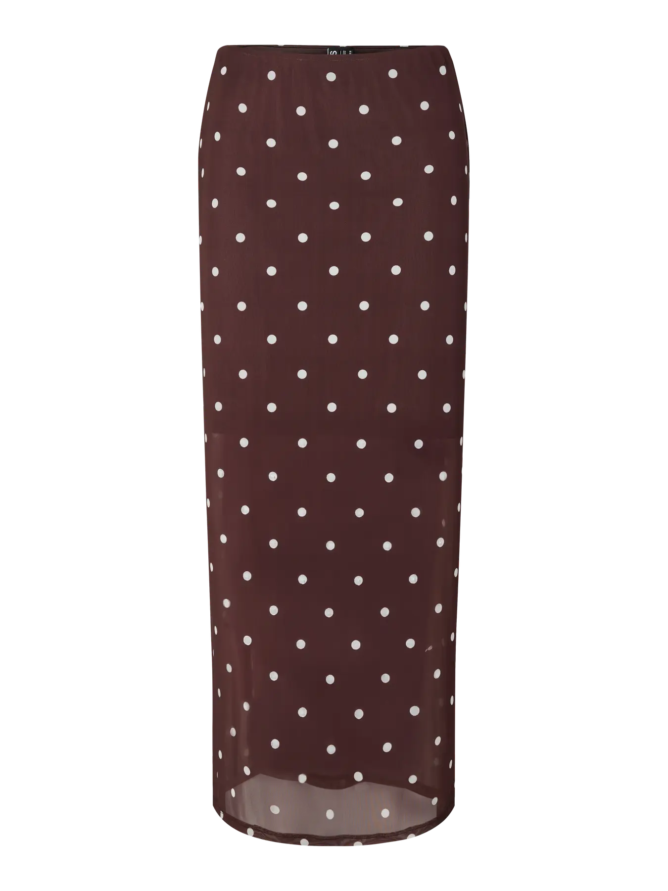 PCDORTHEA HW ANKLE MESH SKIRT