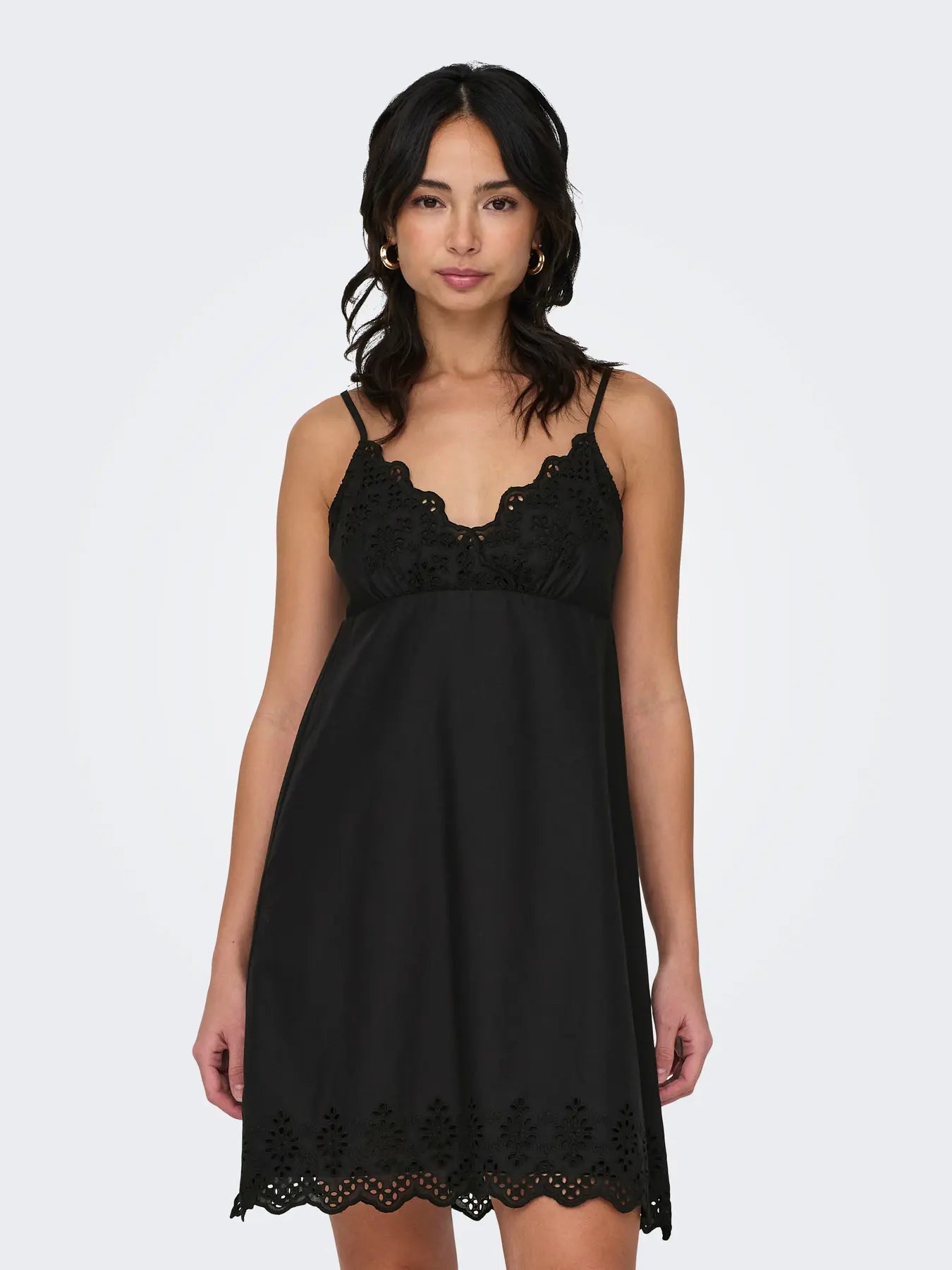 ONLLOU LIFE EMB STRAP DRESS