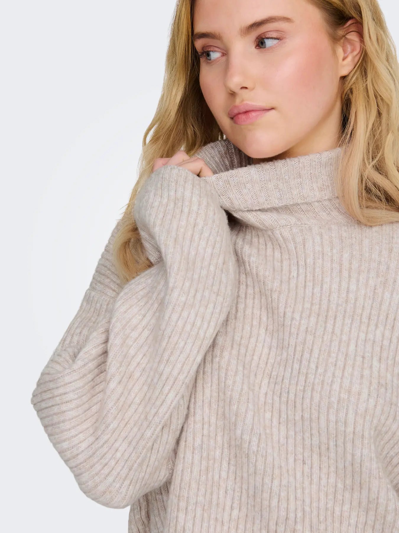 ONLMELANIE L/S ROLLNECK PULLOVER KNTN