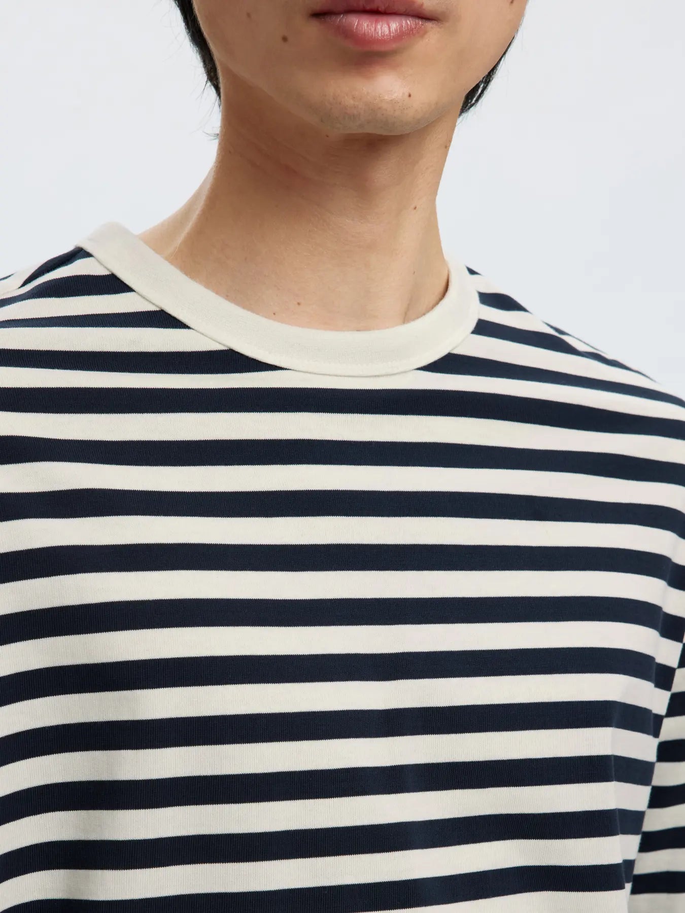 SLHRELAXDAN SS STRIPE TEE