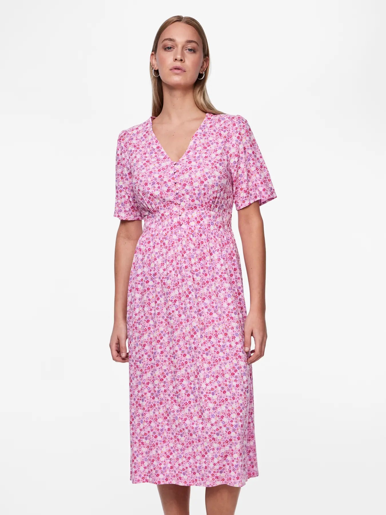 PCTALA SS MIDI DRESS