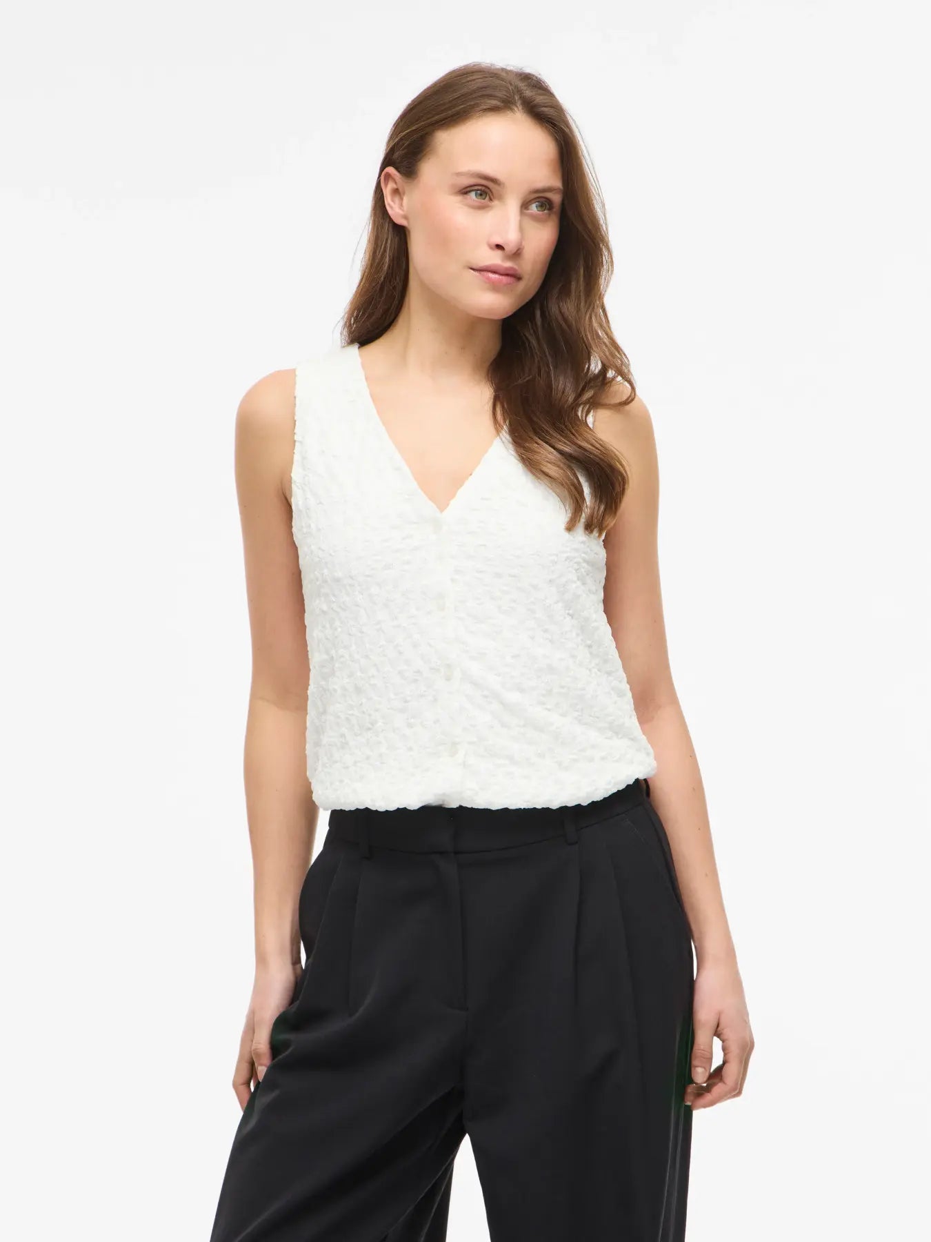 Vigarmina V-Neck S/L Top