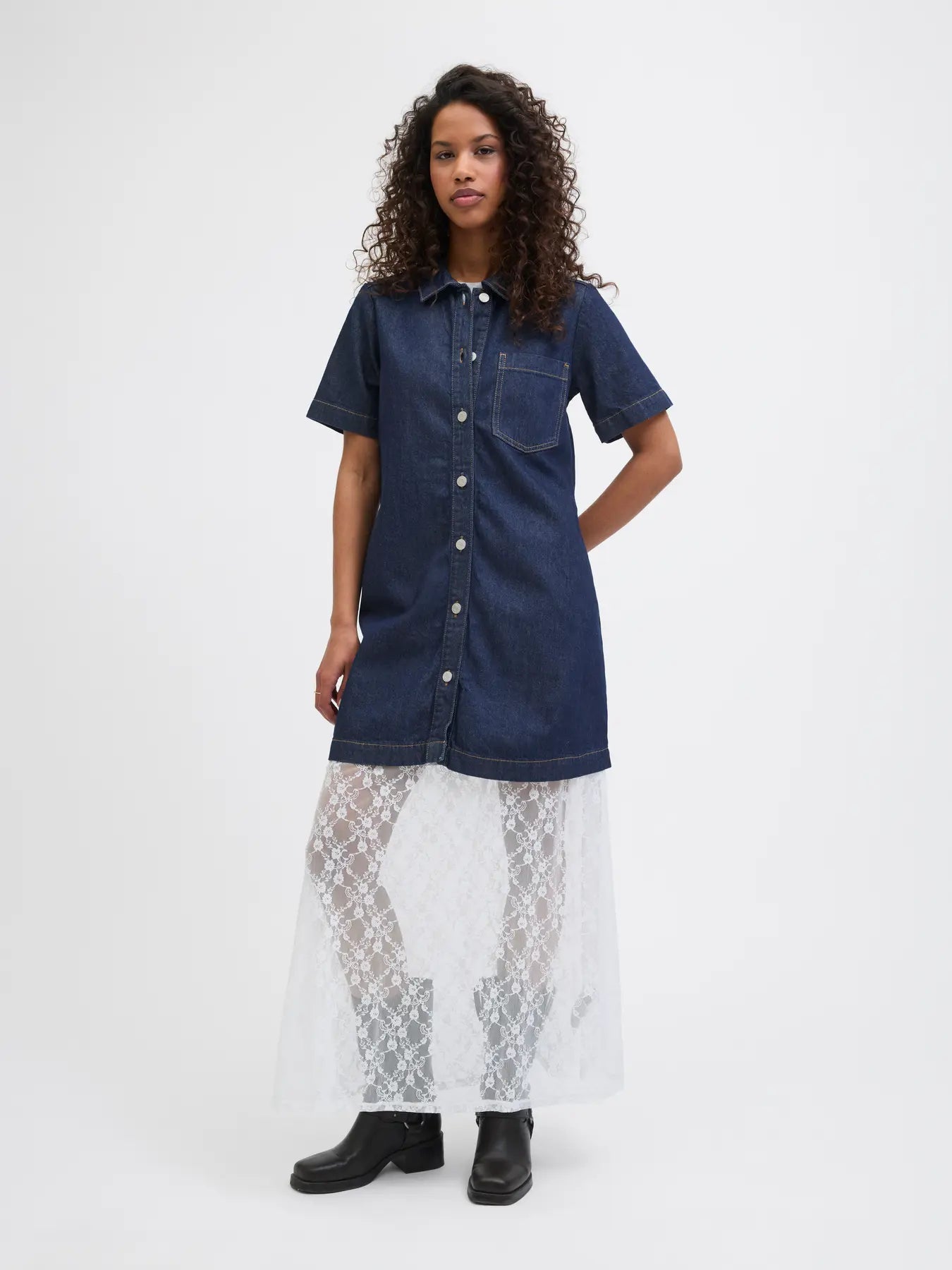 JXAMARA A SHAPE SS DRESS