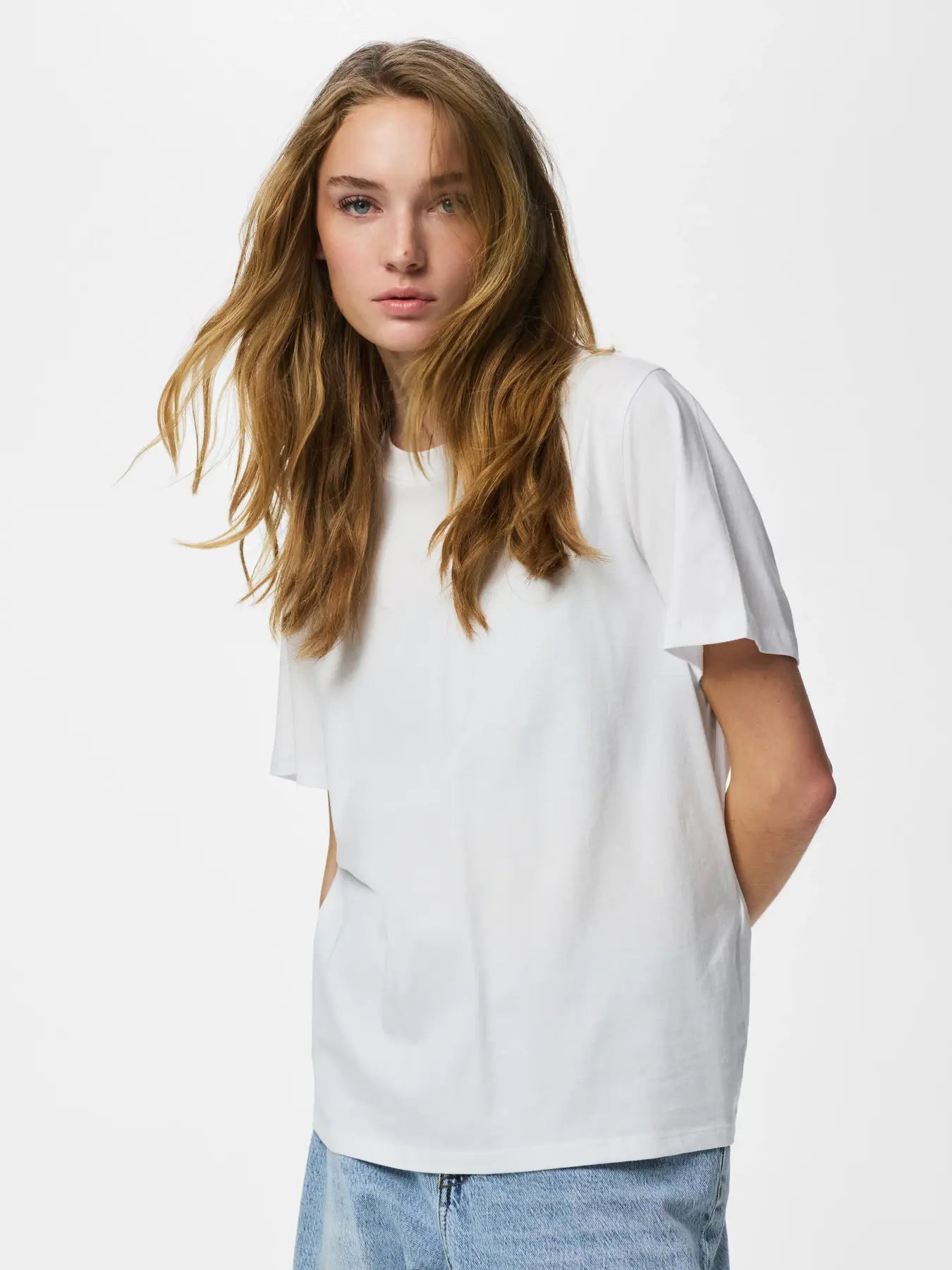 PCRIA SS SOLID TEE JRS
