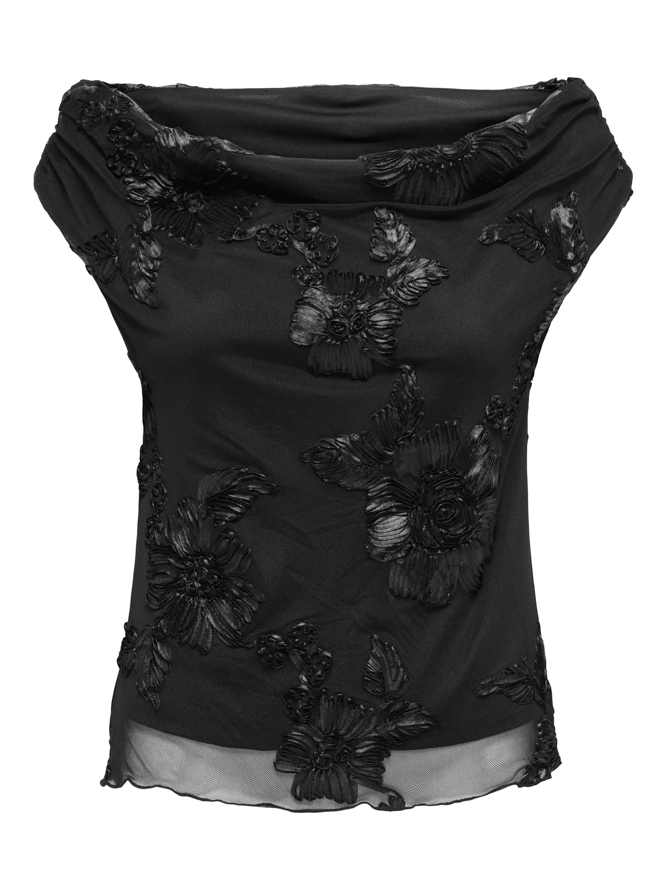 JDYCASABLANCA S/L OFF SHOULDER TOP JRS