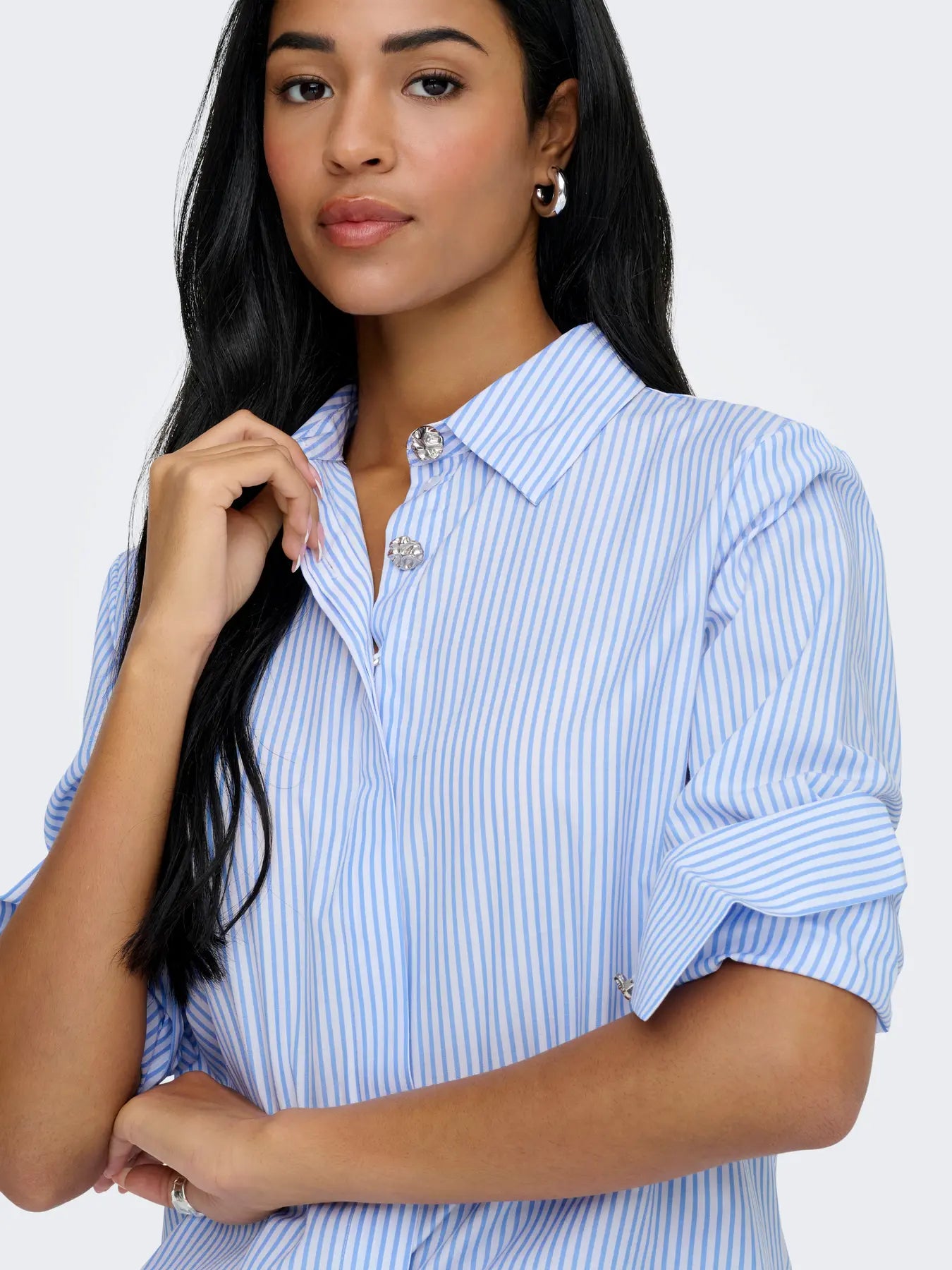 JDYSOHO L/S LOOSE STRIPED SHIRT WVN