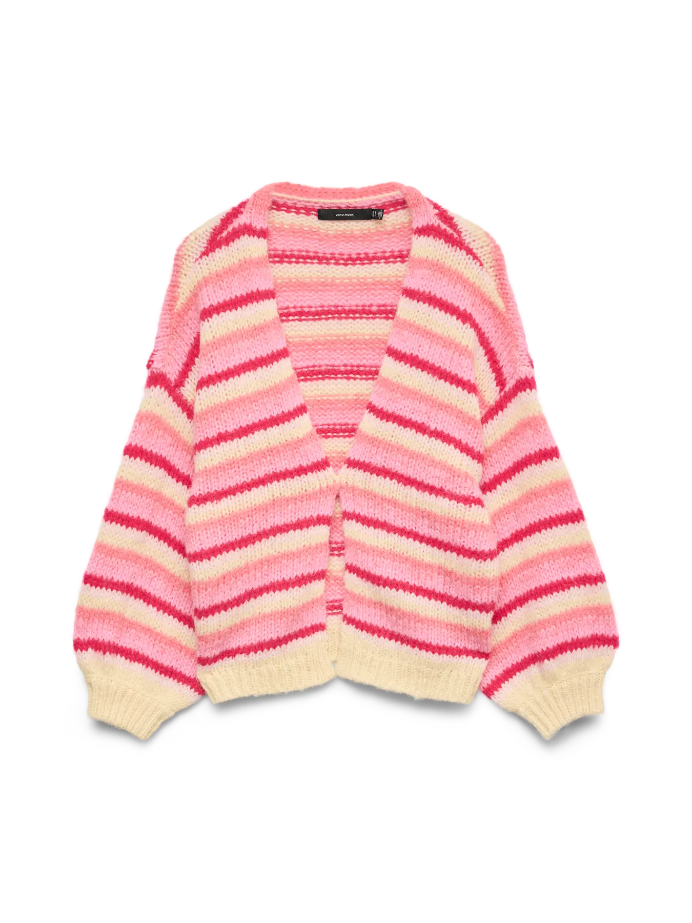 Vmmaybe knit kardigan Randig
