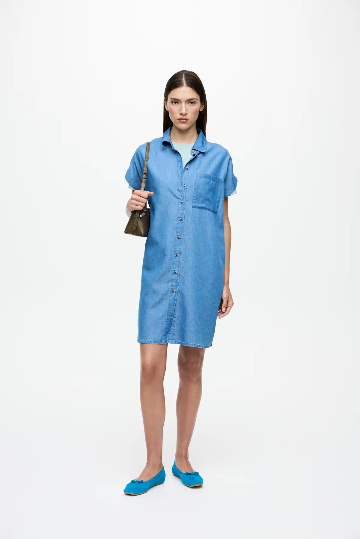 VINORI S/S SHIRT DRESS
