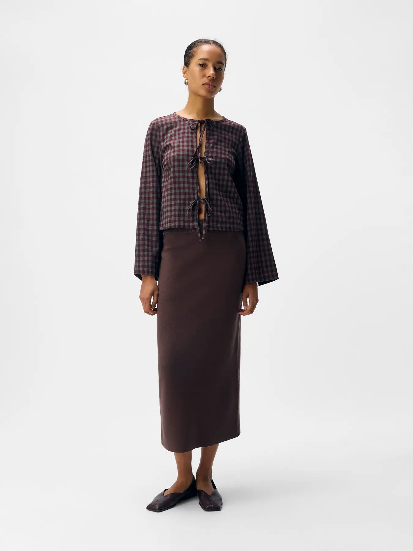 OBJREYNARD HW KNIT SKIRT