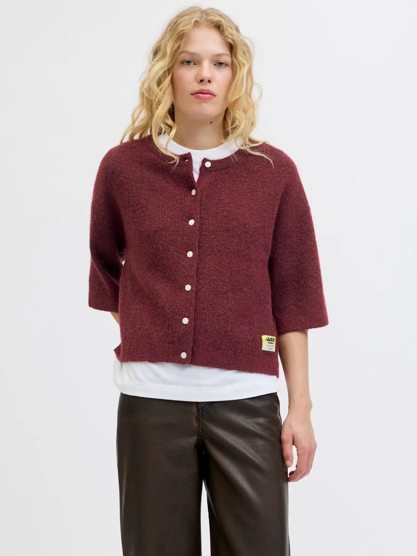 JXEVI SS CARDIGAN KNIT