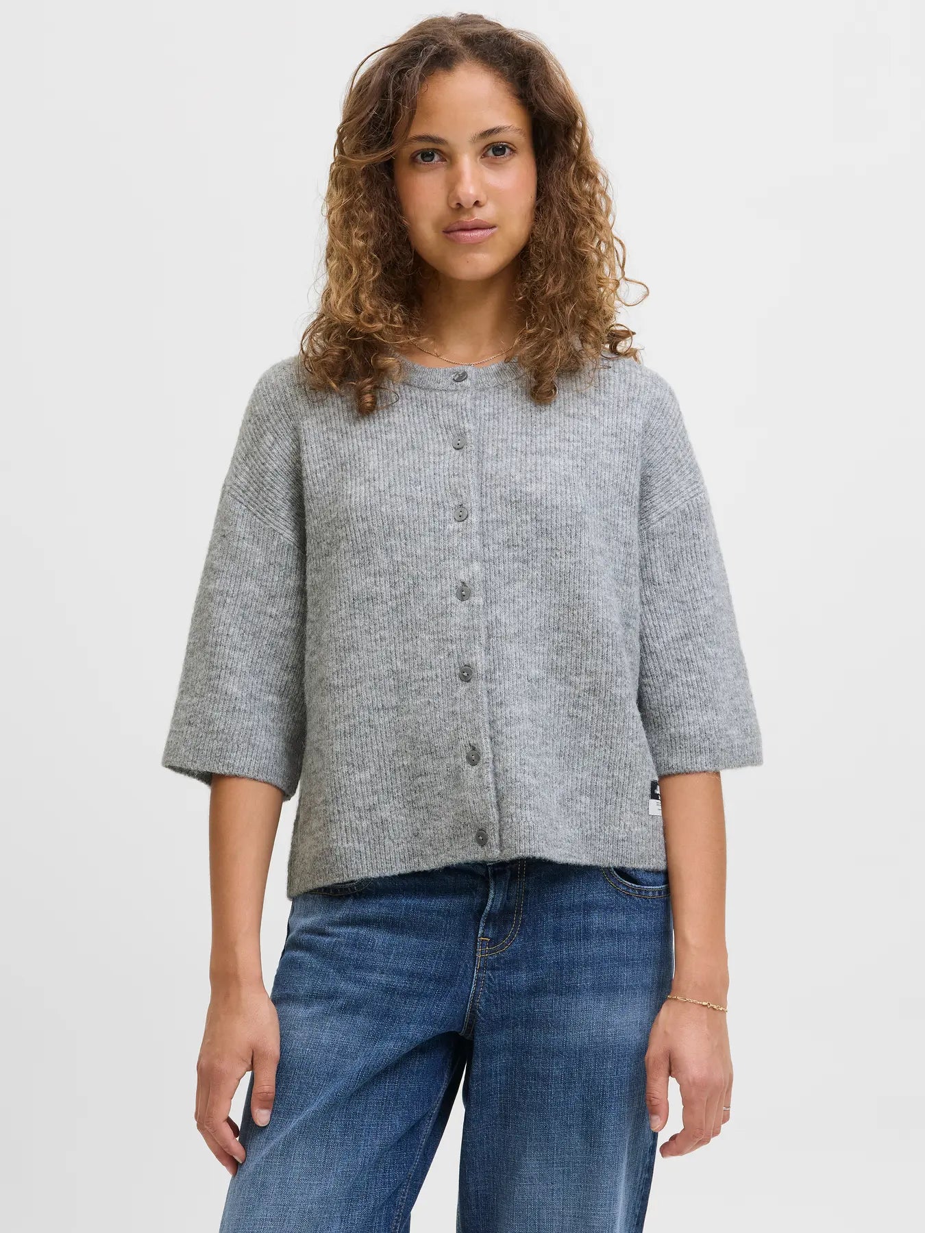 JXEVI SS CARDIGAN KNIT
