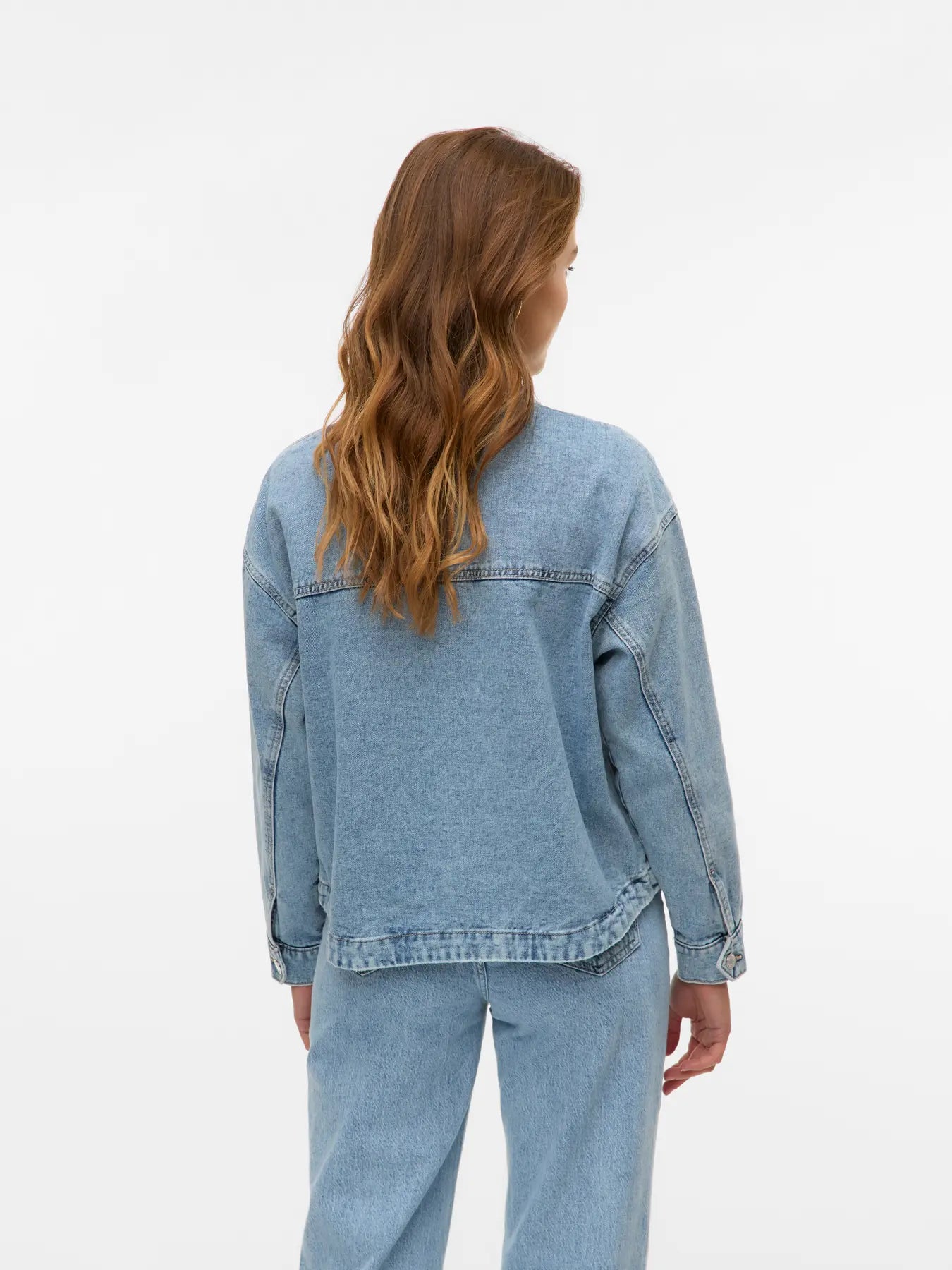 VMJAMIE LS DENIM SHACKET