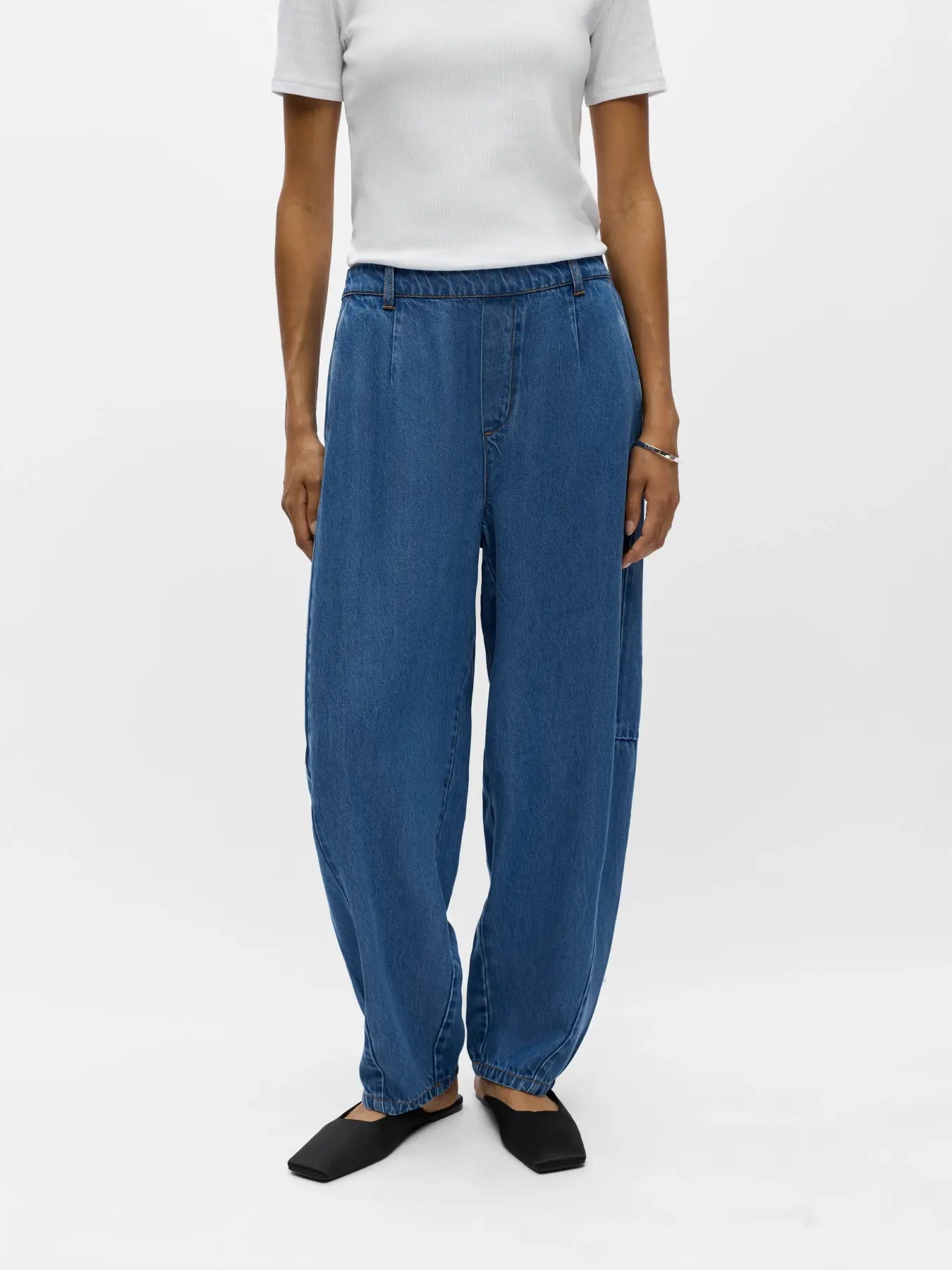 OBJFRAME MW ANKEL BARREL PANT