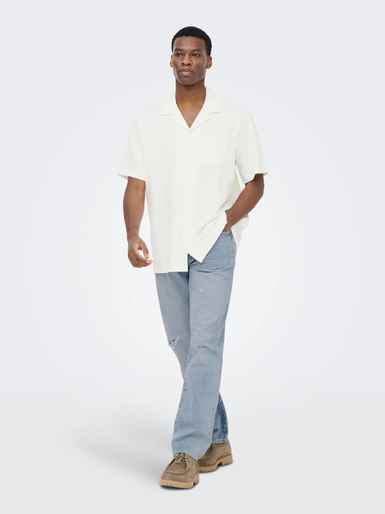ONSKIAN LIFE SEERSUCKER SS SHIRT