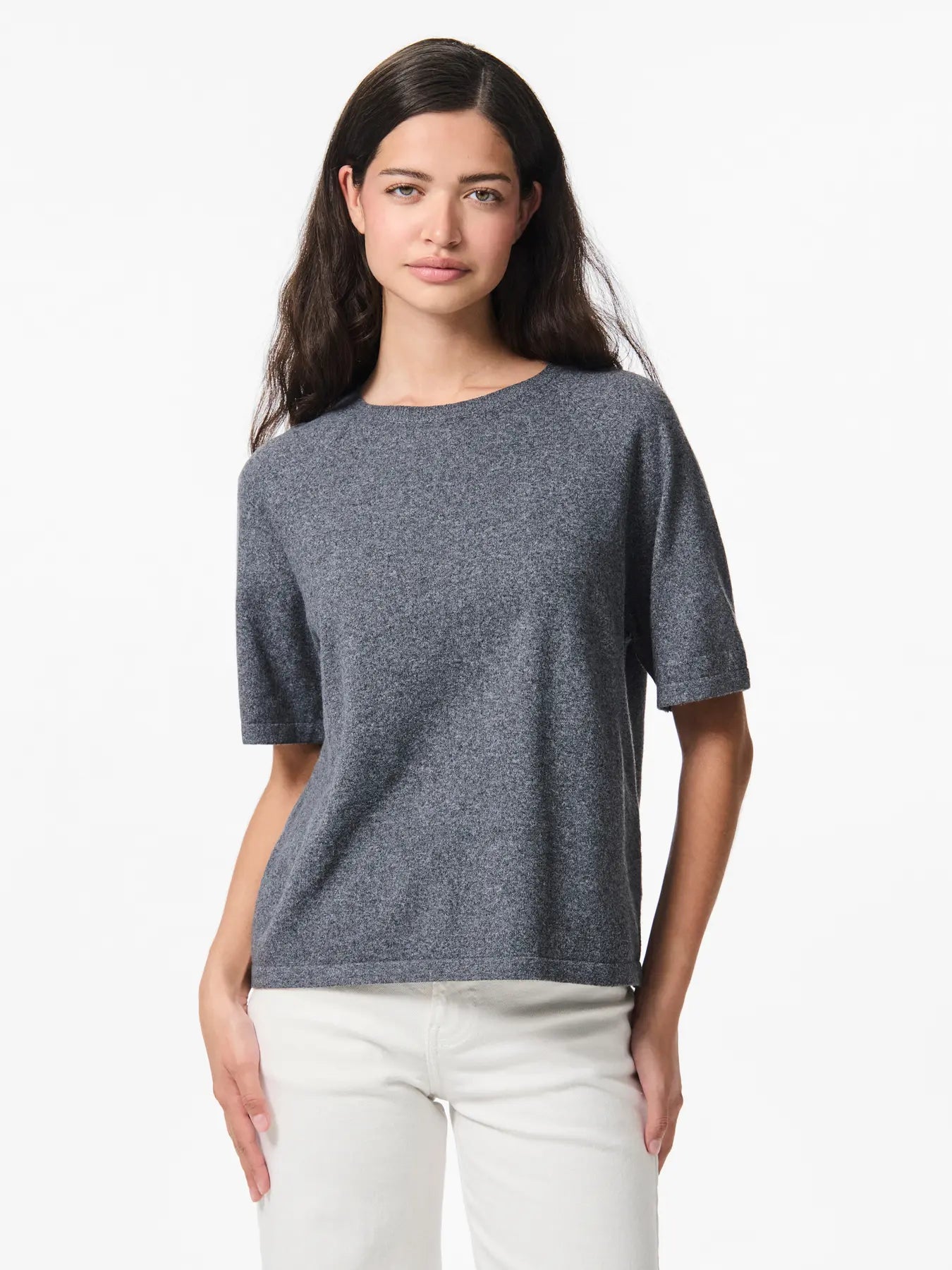 PCBREE SS O-NECK KNIT
