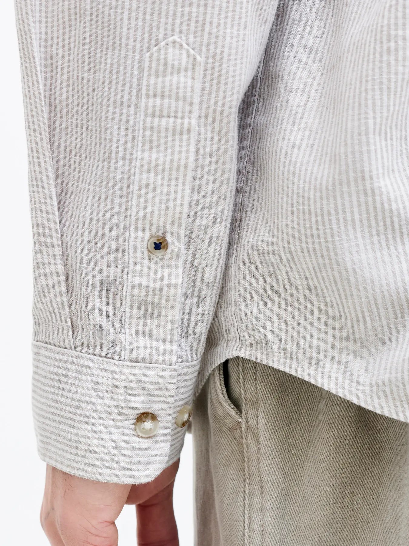 JJESUMMER LINEN BLEND SHIRT L/S