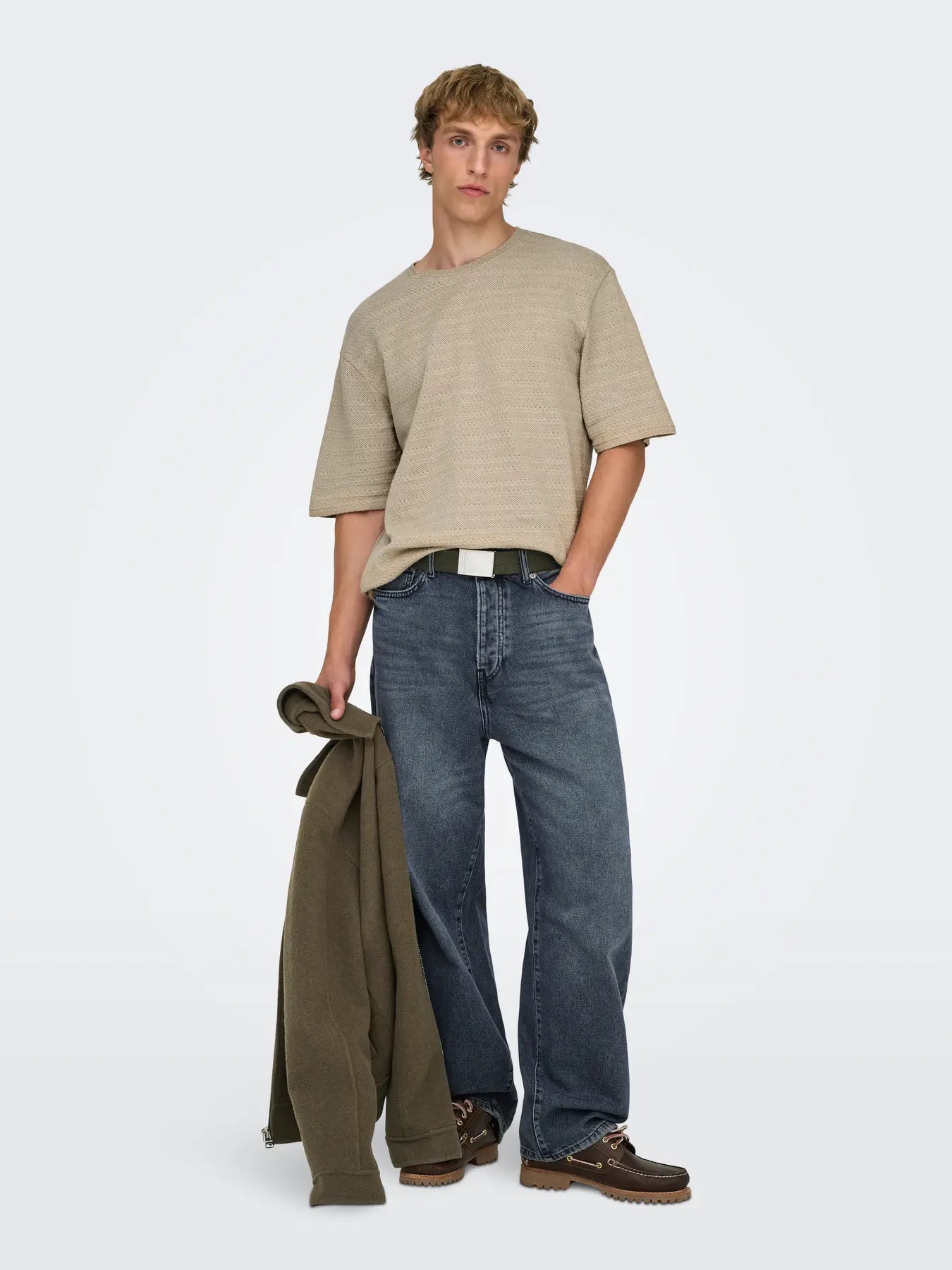 ONSGIVO REG 12 SS CREW KNIT