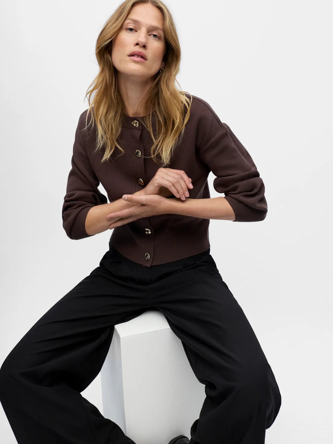 OBJBALIA REYNARD L/S RE CARDIGAN