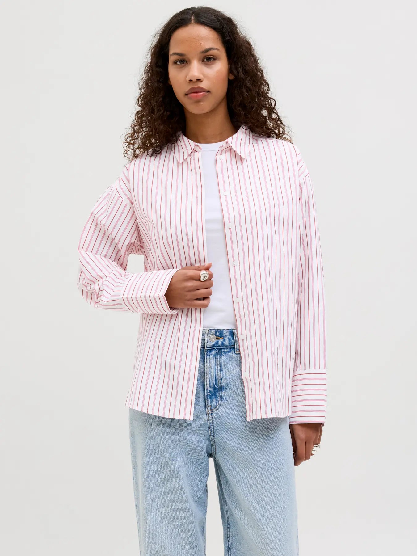 JXCARO POPLIN LS RLX SHIRT