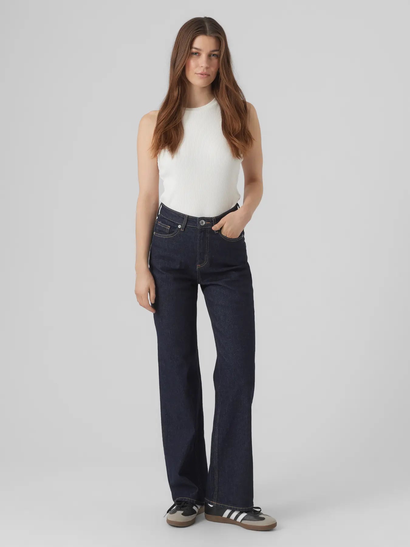 VMTESSA HR WIDE JEANS RA369