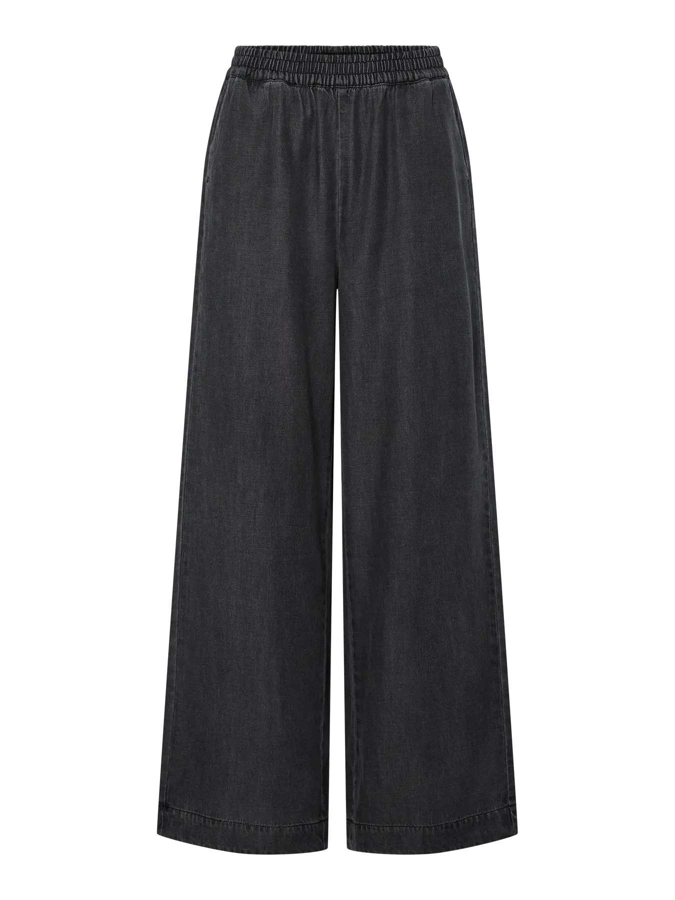 PCJASMINE HW LOOSE PULL UP DENIM PANT
