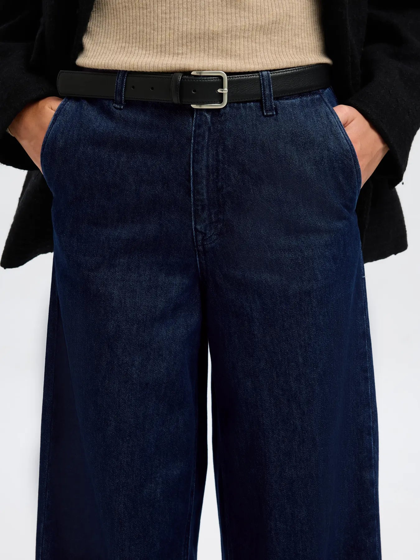 SLFEXTRA WIDE MELLA-BORA HW JEANS