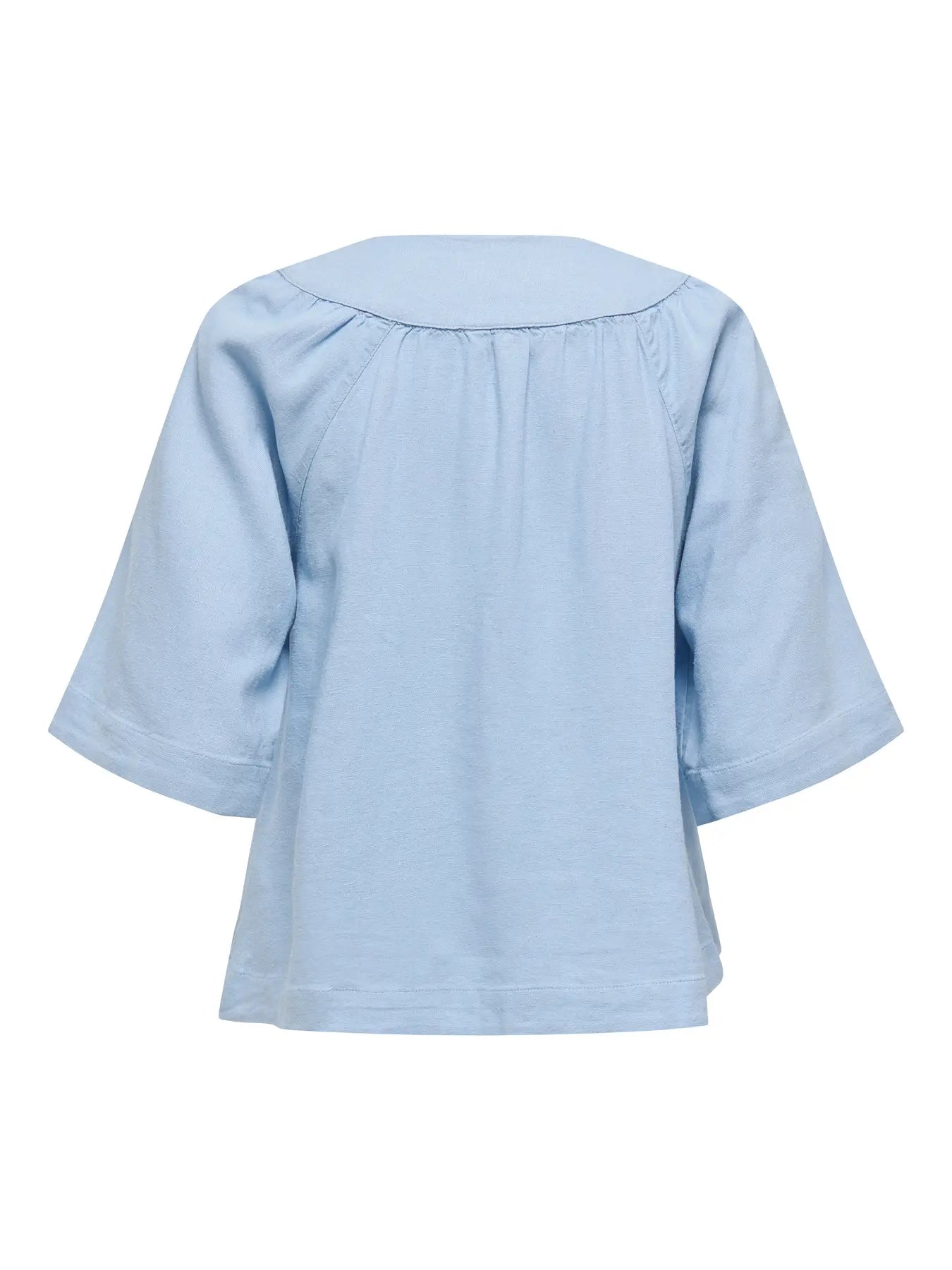 ONLCARO 2/4 V-NECK LINEN BL