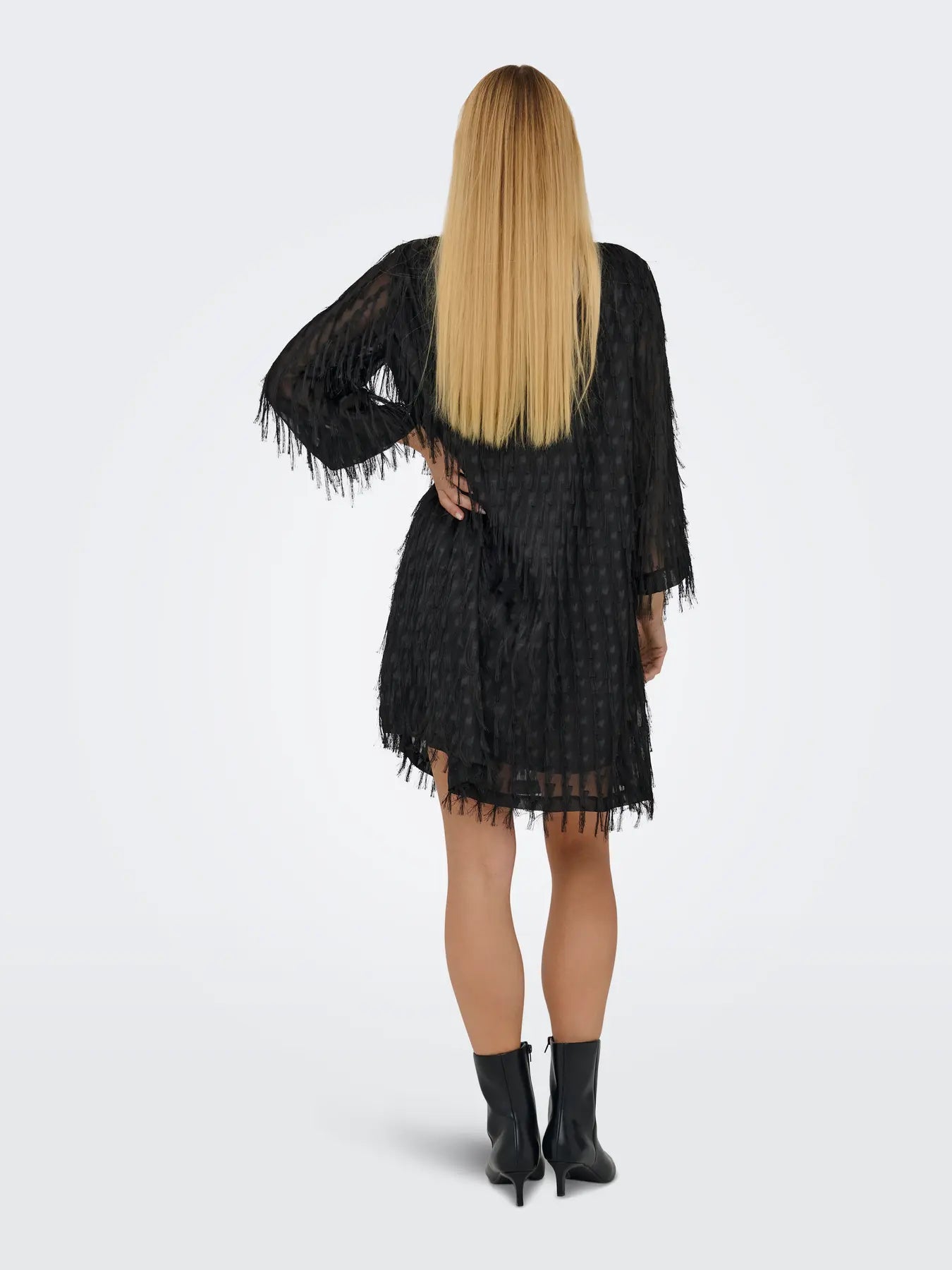 JDYFLEUR 3/4 O-NECK DRESS