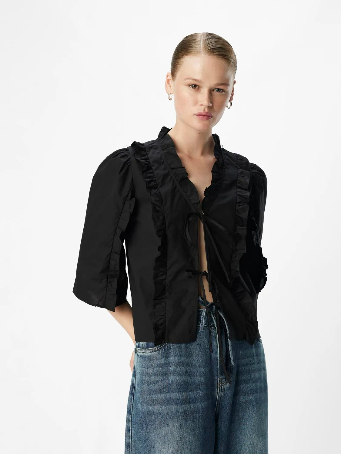 OBJHOPE RE 3/4 TIE TOP