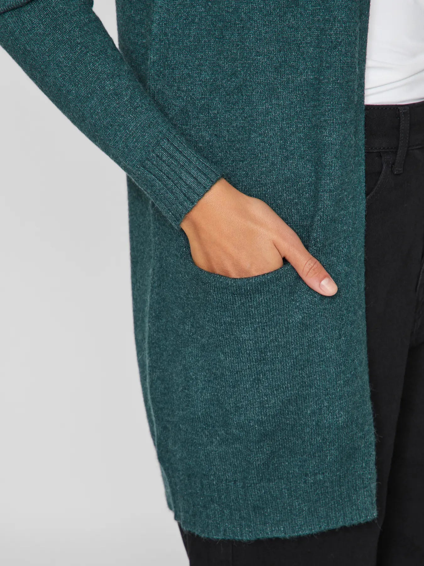 VIRIL OPEN L/S KNIT CARDIGAN