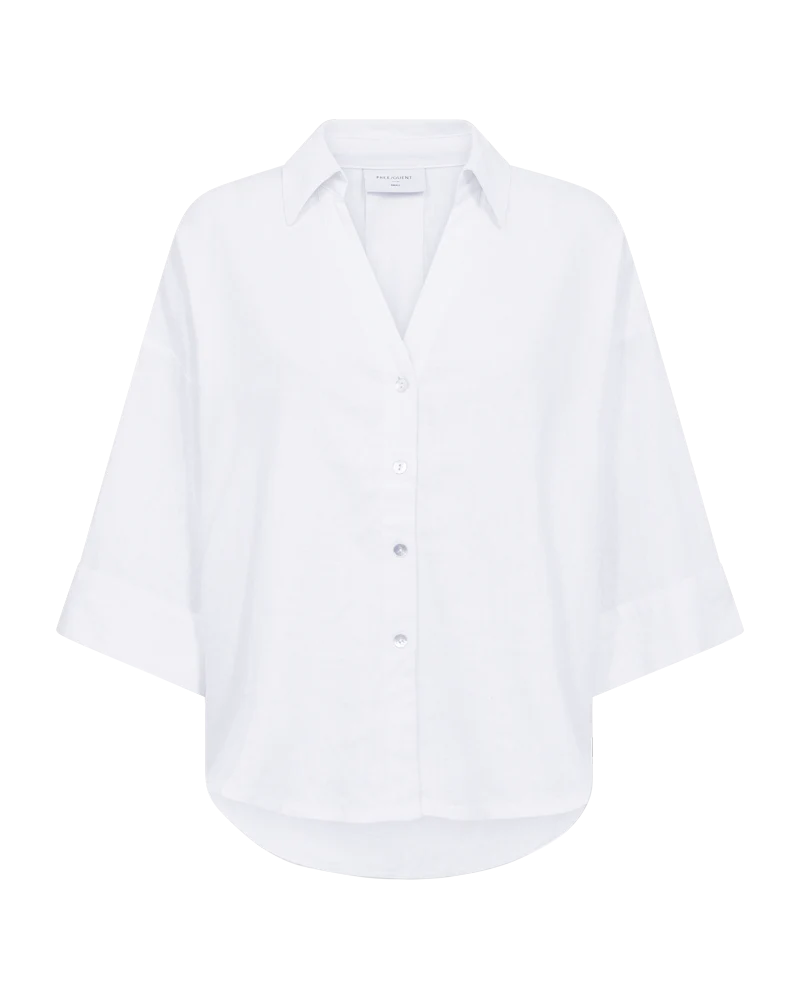 FQLAVA - LINEN SHIRT - BEIGE