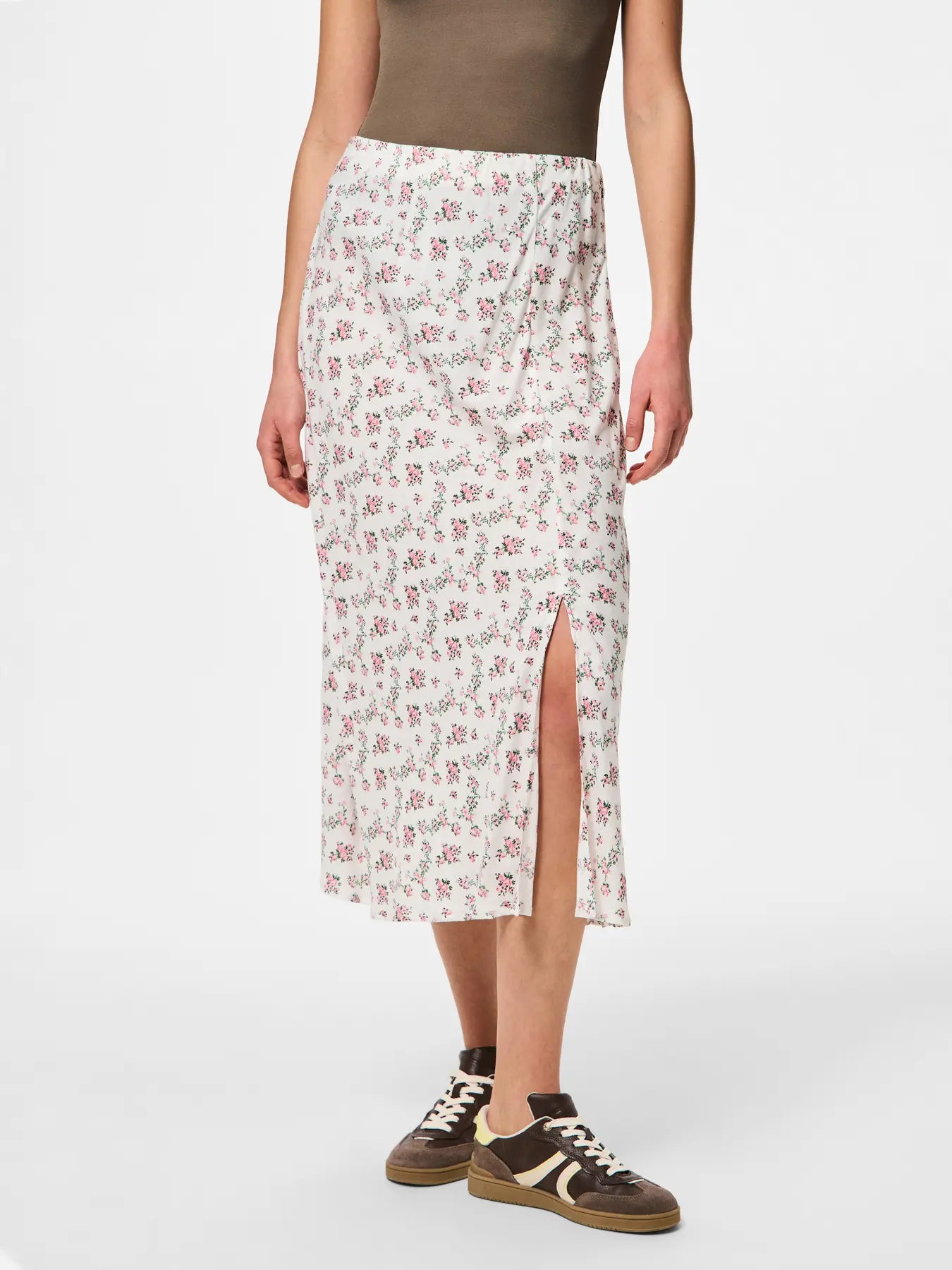 PCNYA HW LONG SLIT SKIRT