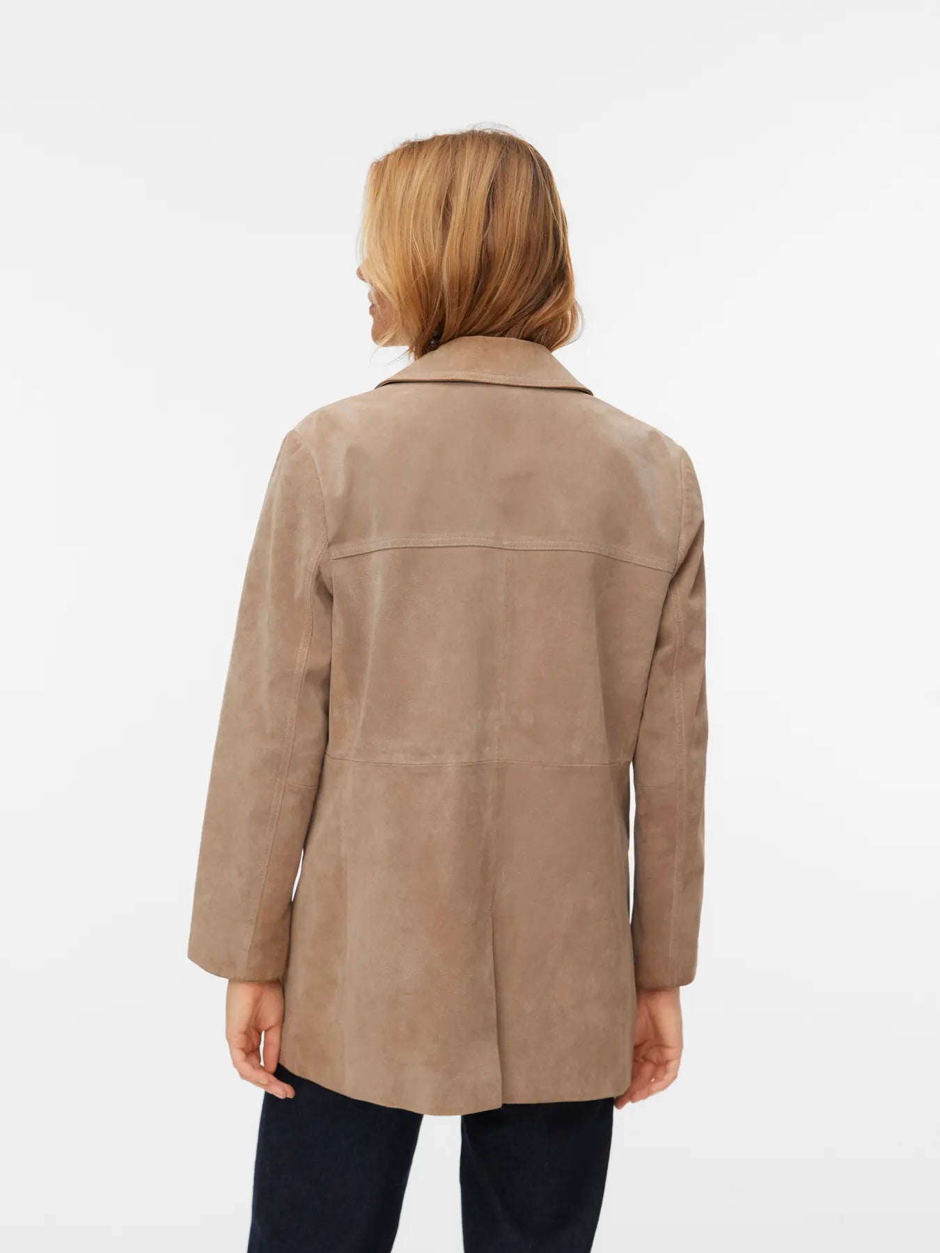 VMPERNILLE LS SUEDE BLAZER JACKET