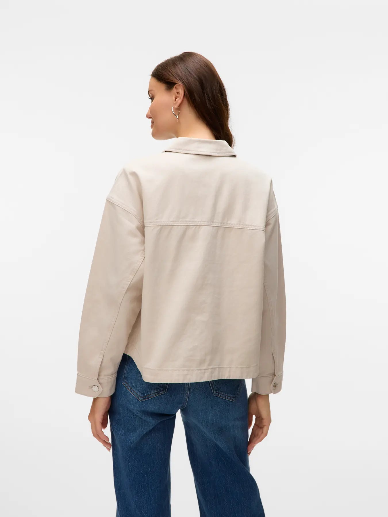 VMJAMIE LS DENIM SHACKET