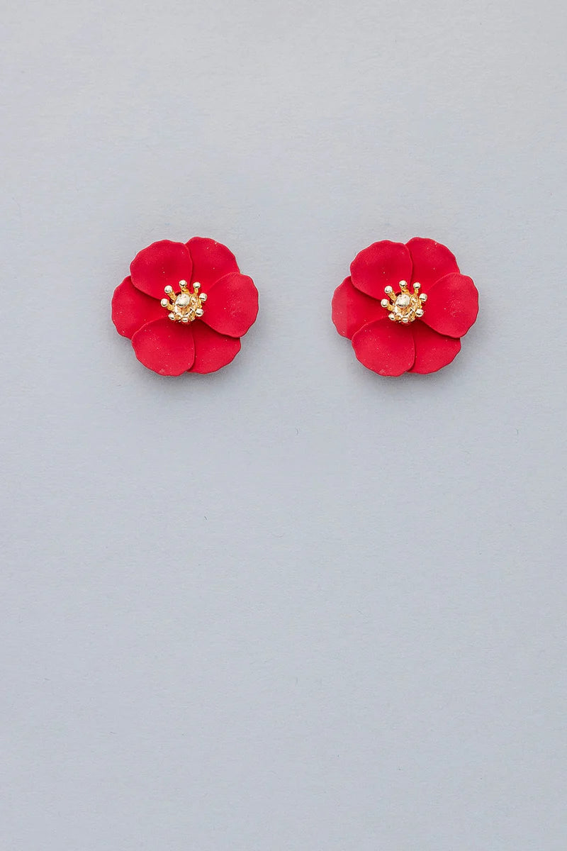 Flower Small Earrings