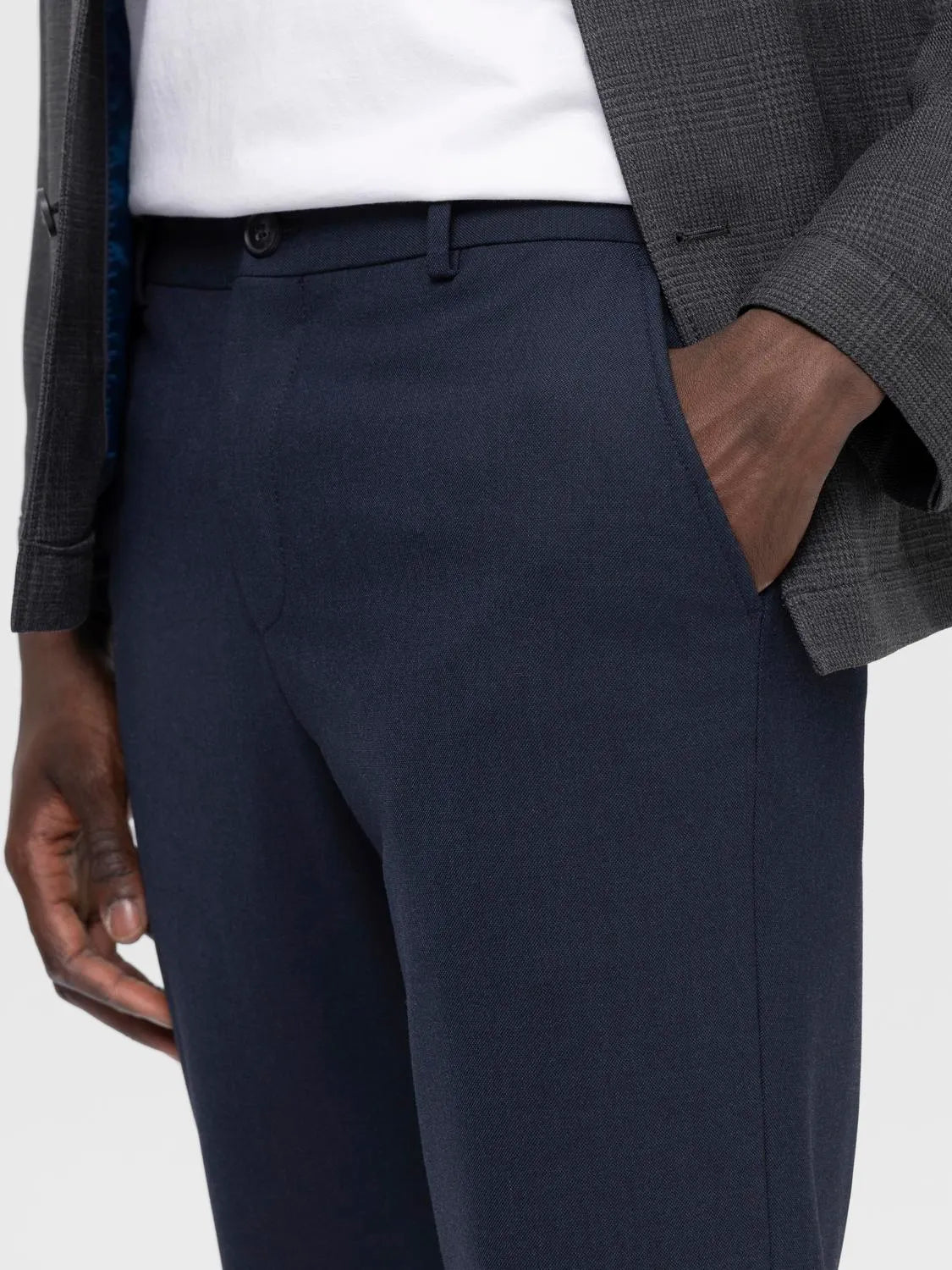 SLH175-SLIM ROBERT FLEX PANTS