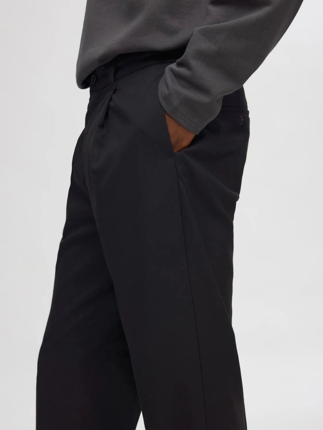 SLH190-REG TAPERED LEROY PLEAT PANT