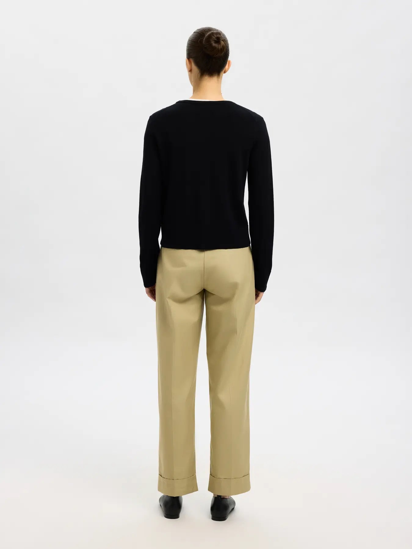 SLFTHEA LS KNIT MERINO CARDIGAN