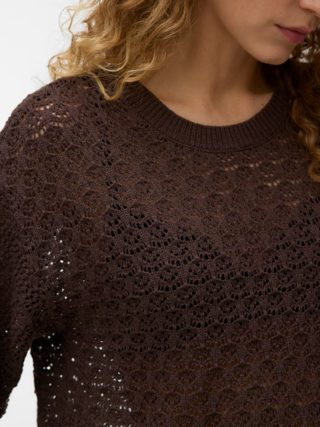 VMMANILA 2/4 O-NECK PULLOVER