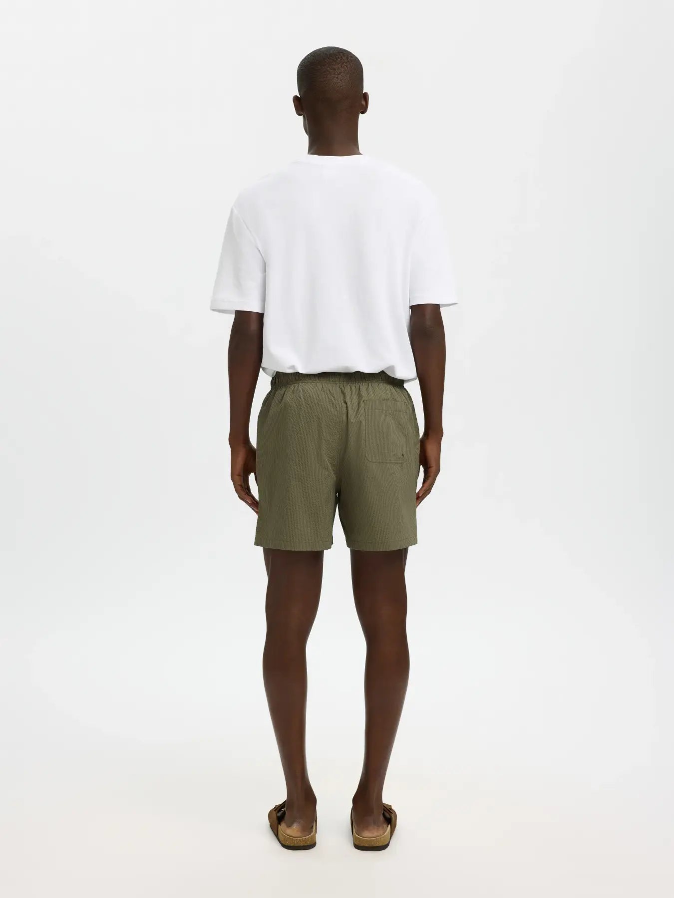 SLHCOOPER-SEERSUCKER SWIMSHORTS