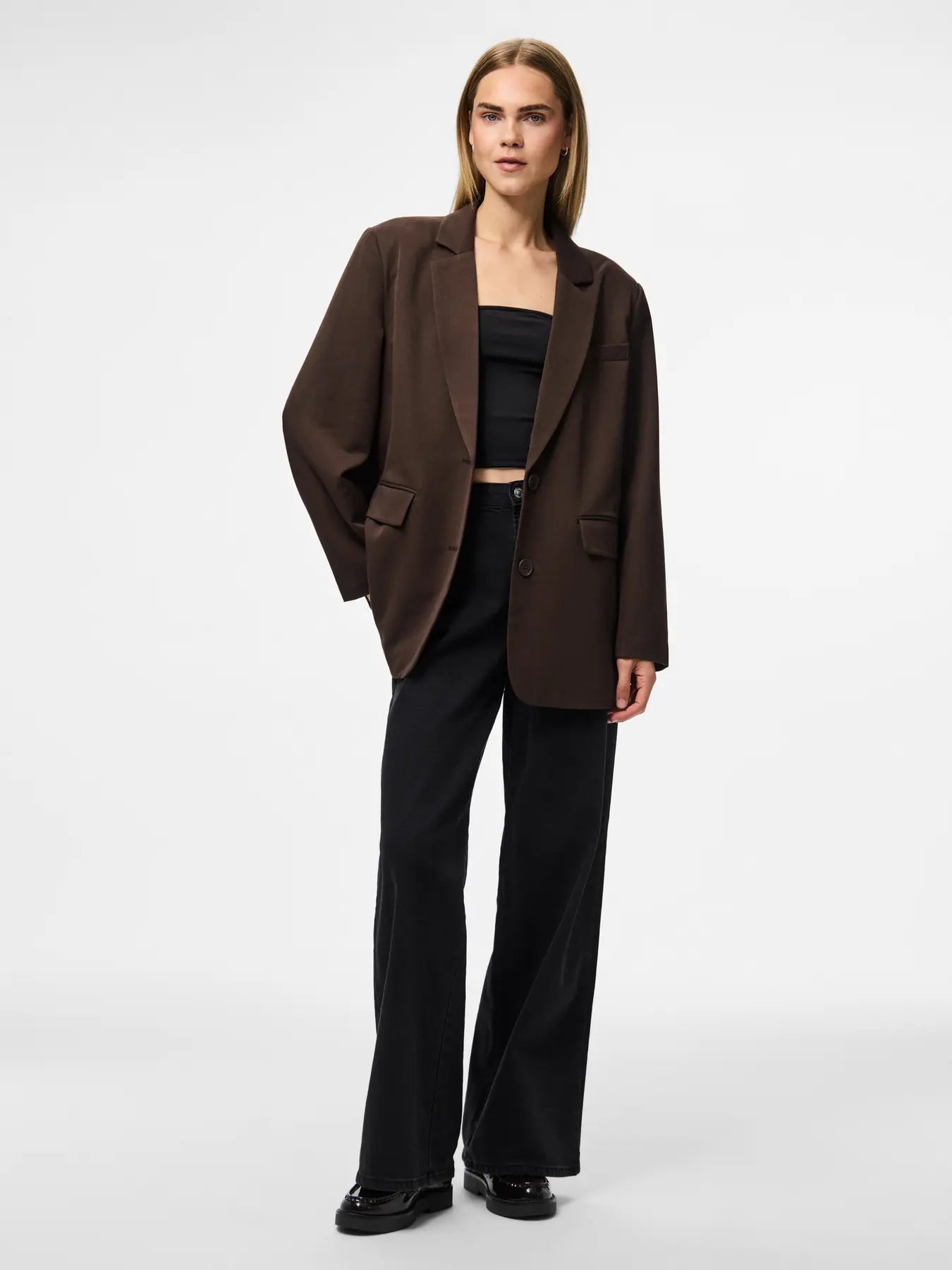 PCKAMIL LS LOOSE BLAZER NOOS