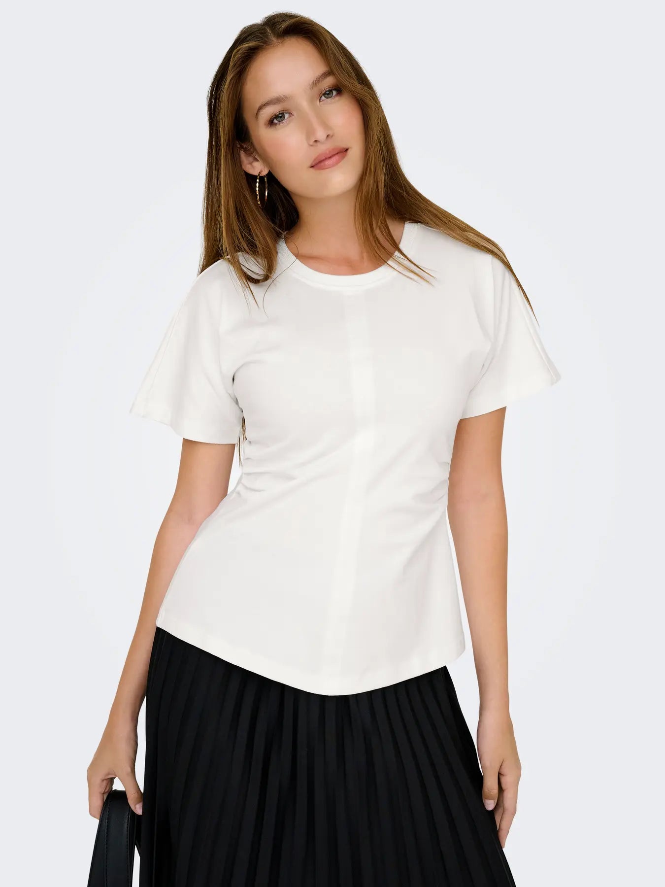 ONLMARIE S/S RUCHING TOP JRS
