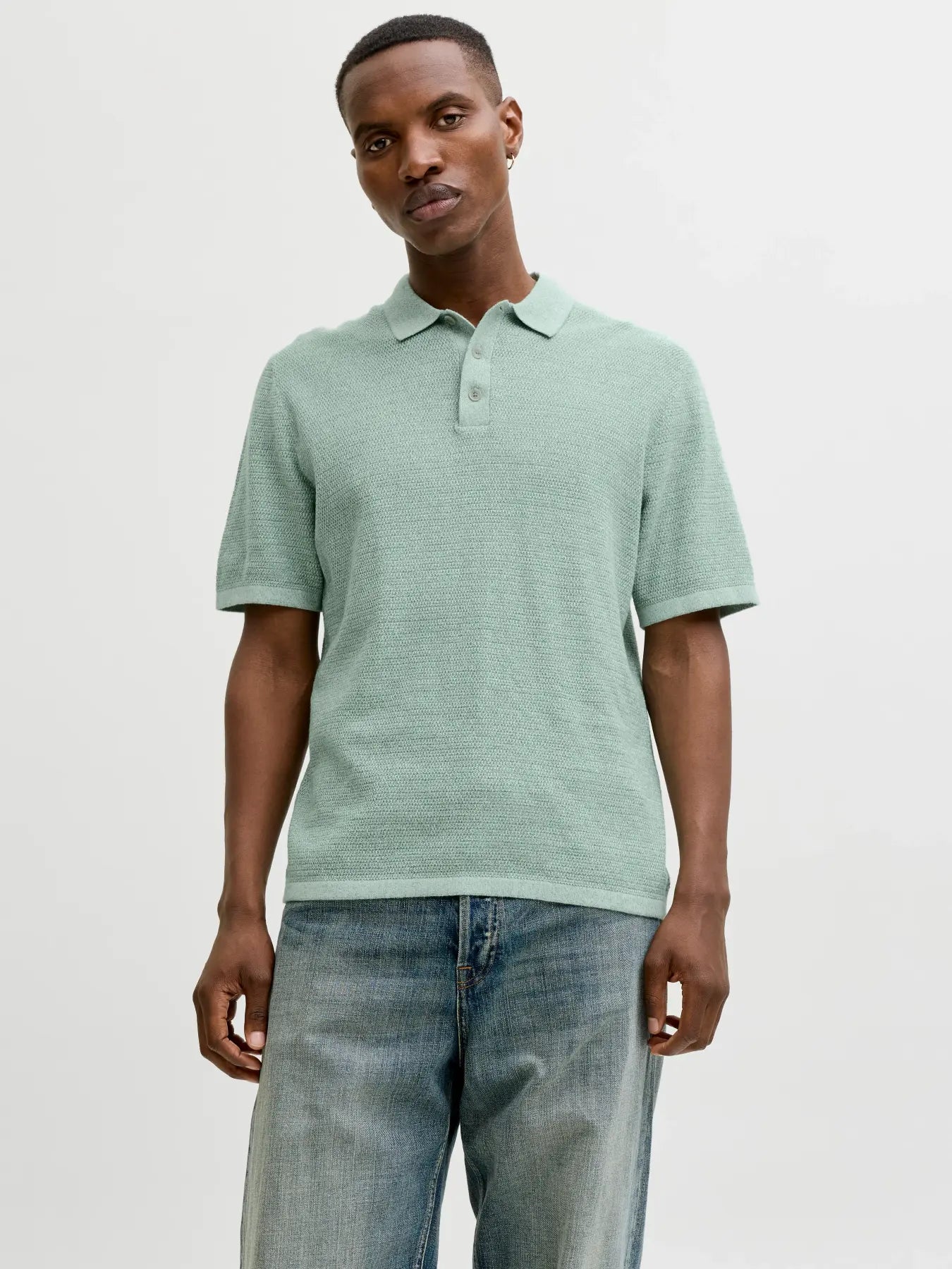 JJEGEORGE KNIT POLO SS