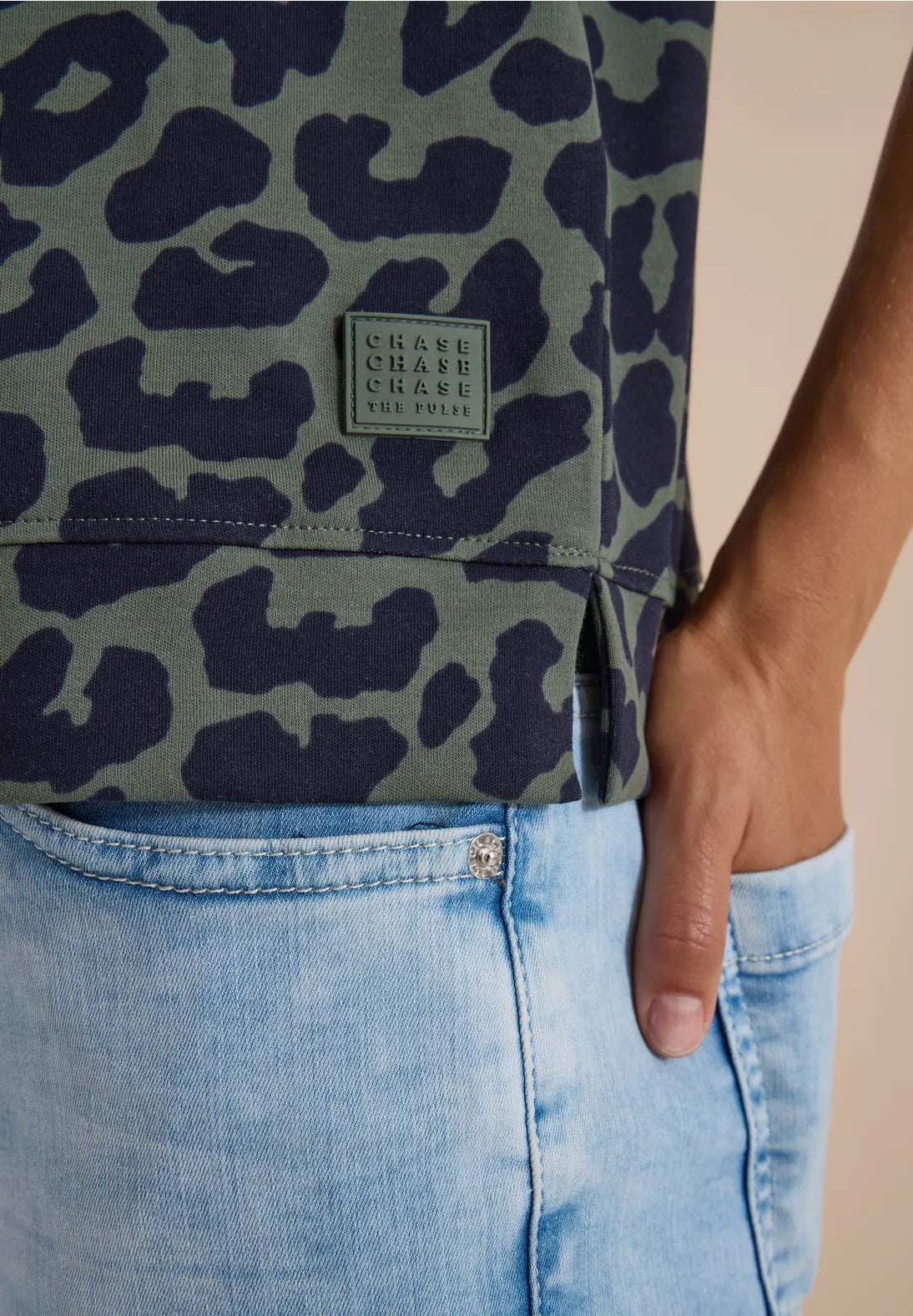 Twotone Leo Top