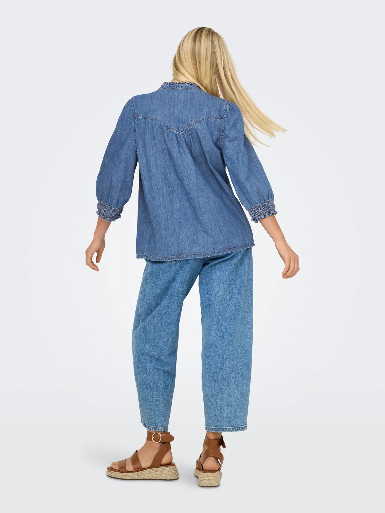 ONLRAYA 3/4 SHIRT DNM