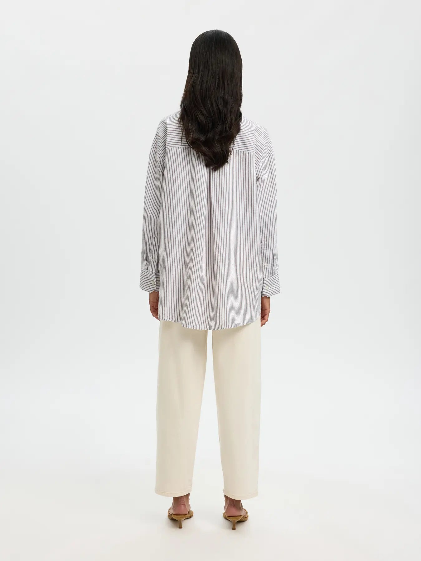SLWCLEO OVERSIZE LINEN BLEND SHIRT