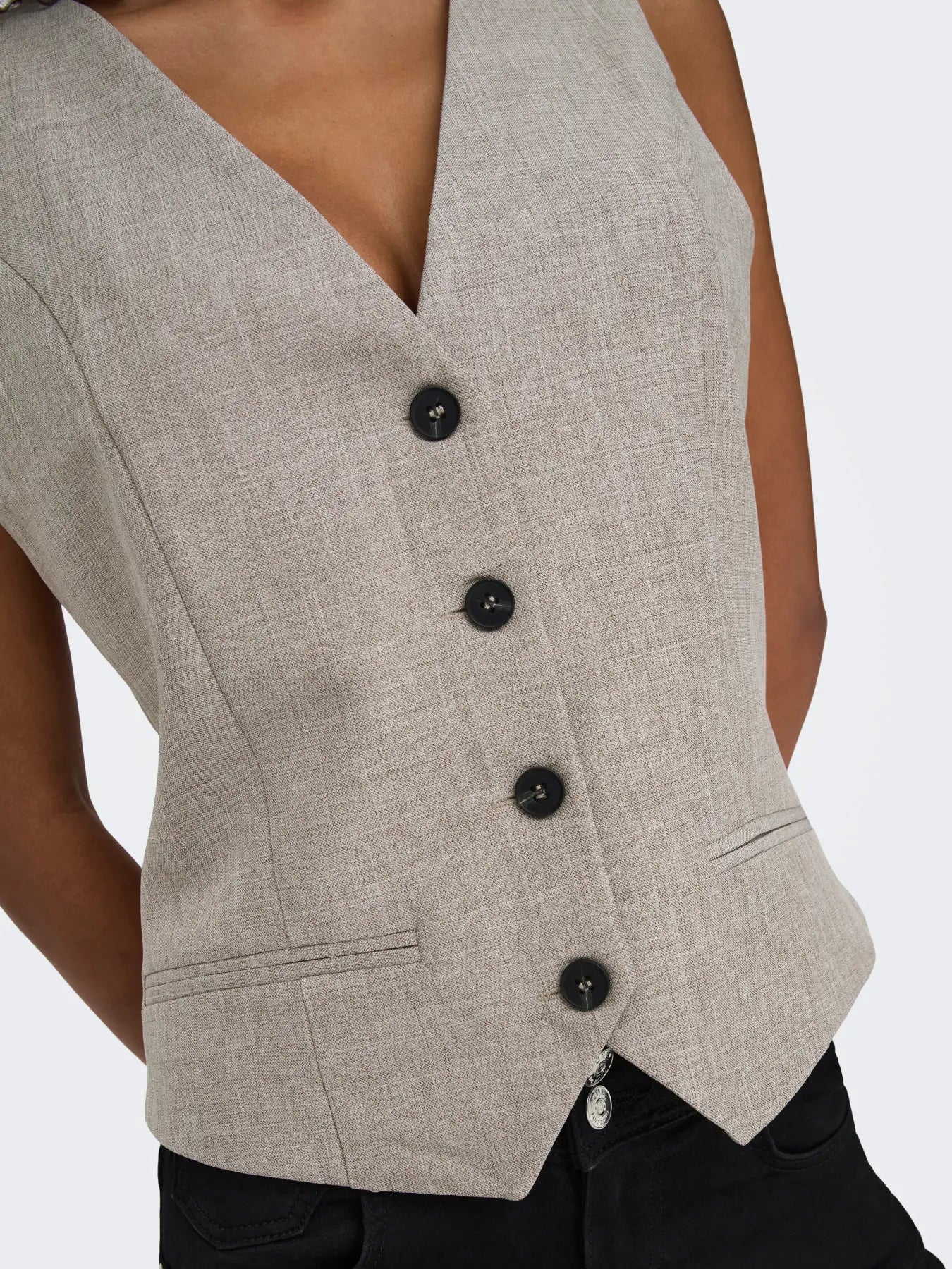 ONLLINDA S/L MEL FIT WAISTCOAT